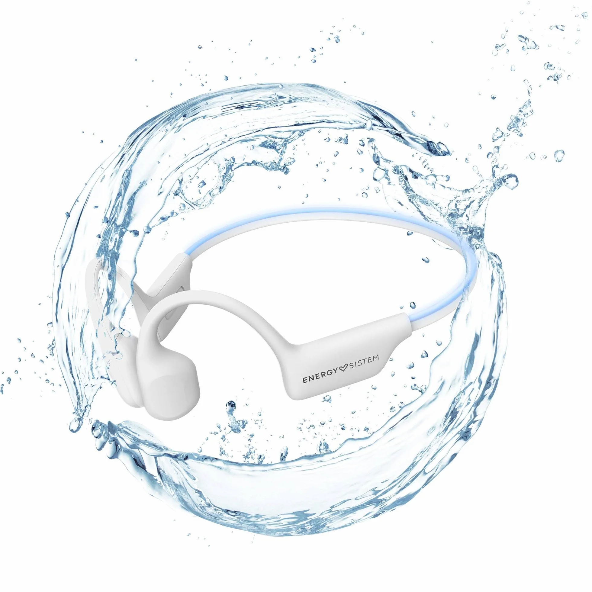 Energy Sistem AquaSport – Auriculares Bluetooth (Bluetooth 5.4, 11 Horas de batería, micrófono, Reproductor MP3, Sumergible)