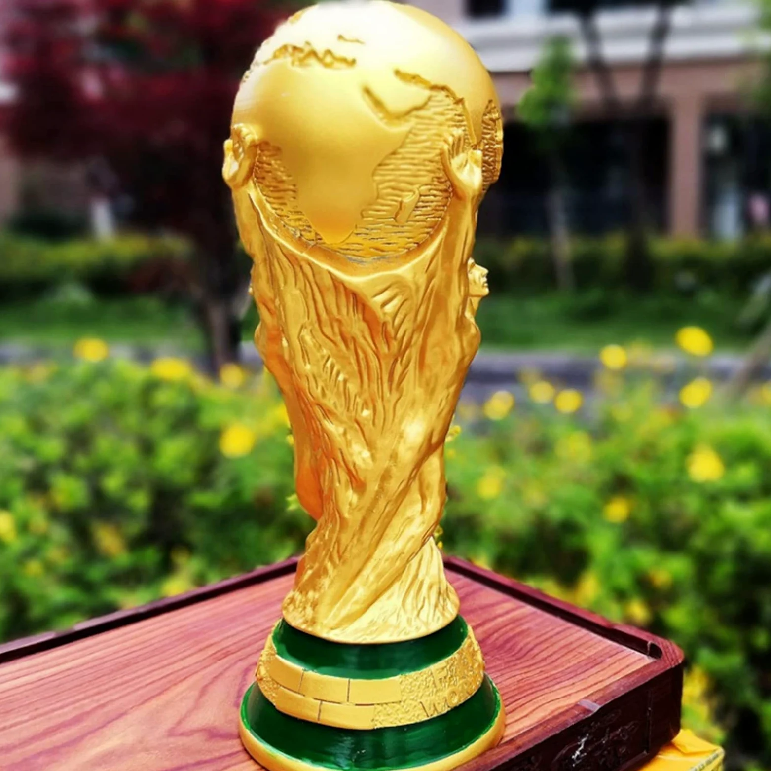 Réplica del trofeo de la Copa del Mundo 3D 2026, réplica de trofeo de fútbol de la Copa del Mundo, trofeo de campeón, regalos conmemorativos coleccionables para fanáticos del fútbol, hombres, padre