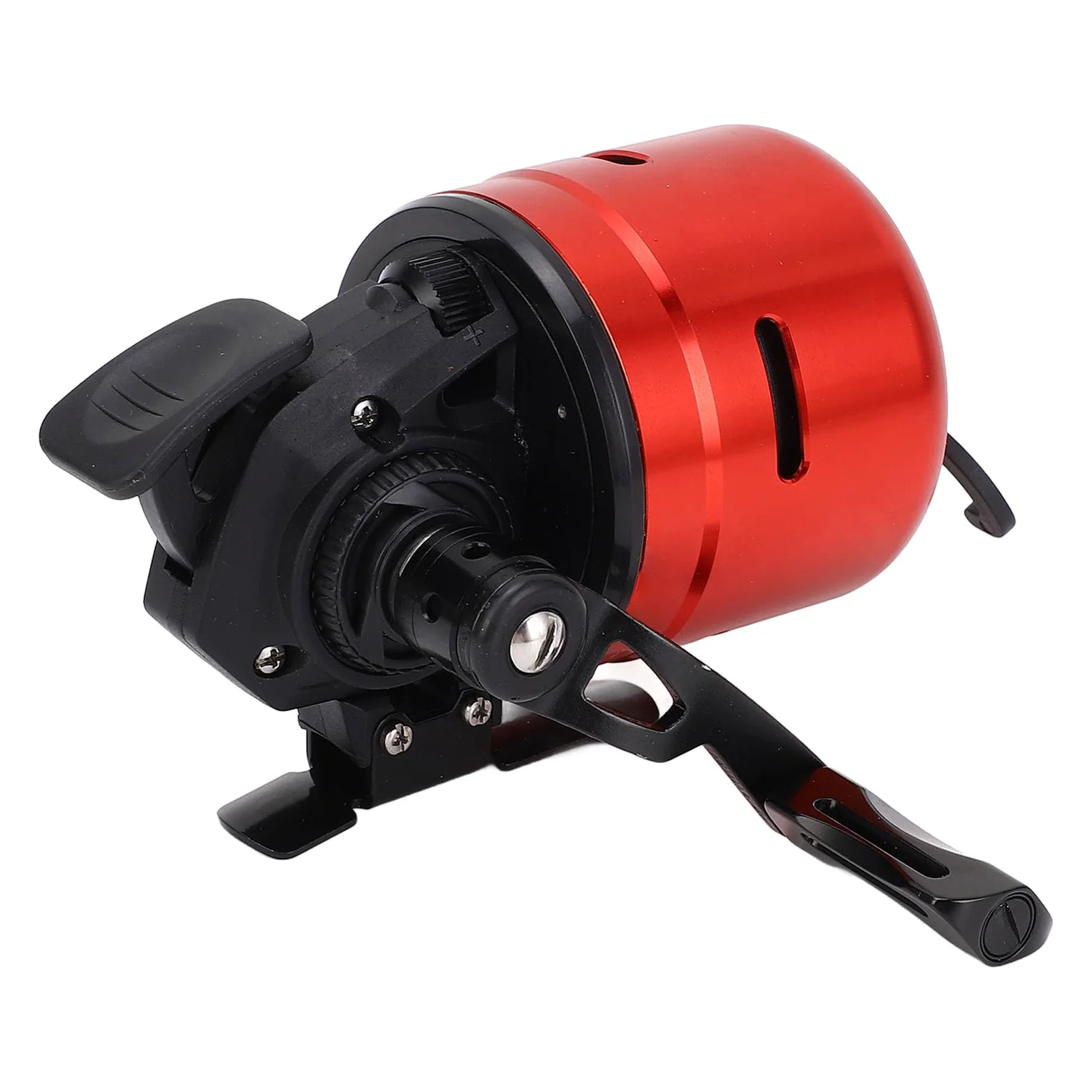 CHICIRIS Carrete de Pesca Cerrado, Carrete de Pesca de Cara Cerrada de Acero Inoxidable de Cobre, Liberación Automática de Línea Antienredos, Rueda de de Metal para Principiantes y Pescadores de Al