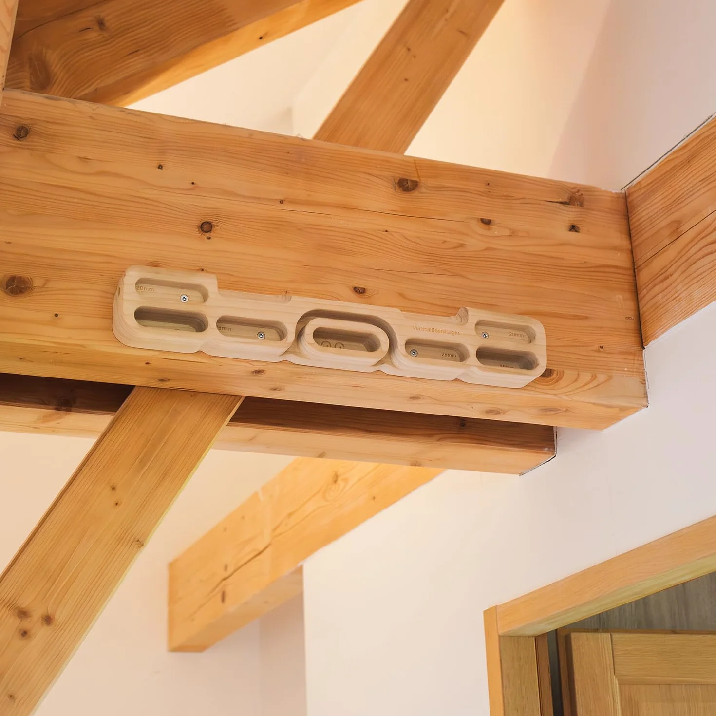 Verticalboard Light Hangboard Multipresa de Madera compacta para Principiantes