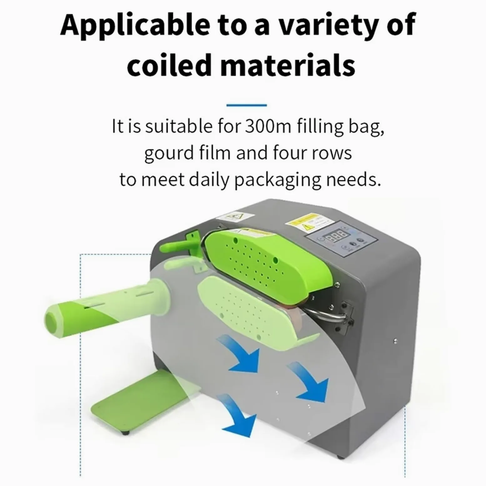 Máquina De Llenado Automático Cojines Aire, Bolsas Columna, Películas Burbujas, Máquinas Inflado De Alta Eficiencia