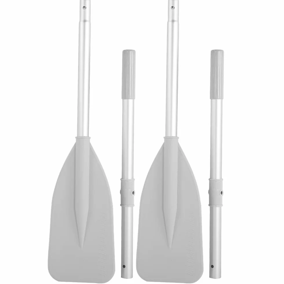 VGEBY Bote Inflable, Alta Resistencia y Ligero, Canoa Portátil con Varillas Aluminio, para Deportes Acuáticos Pesca Viajes Aire 2 Piezas