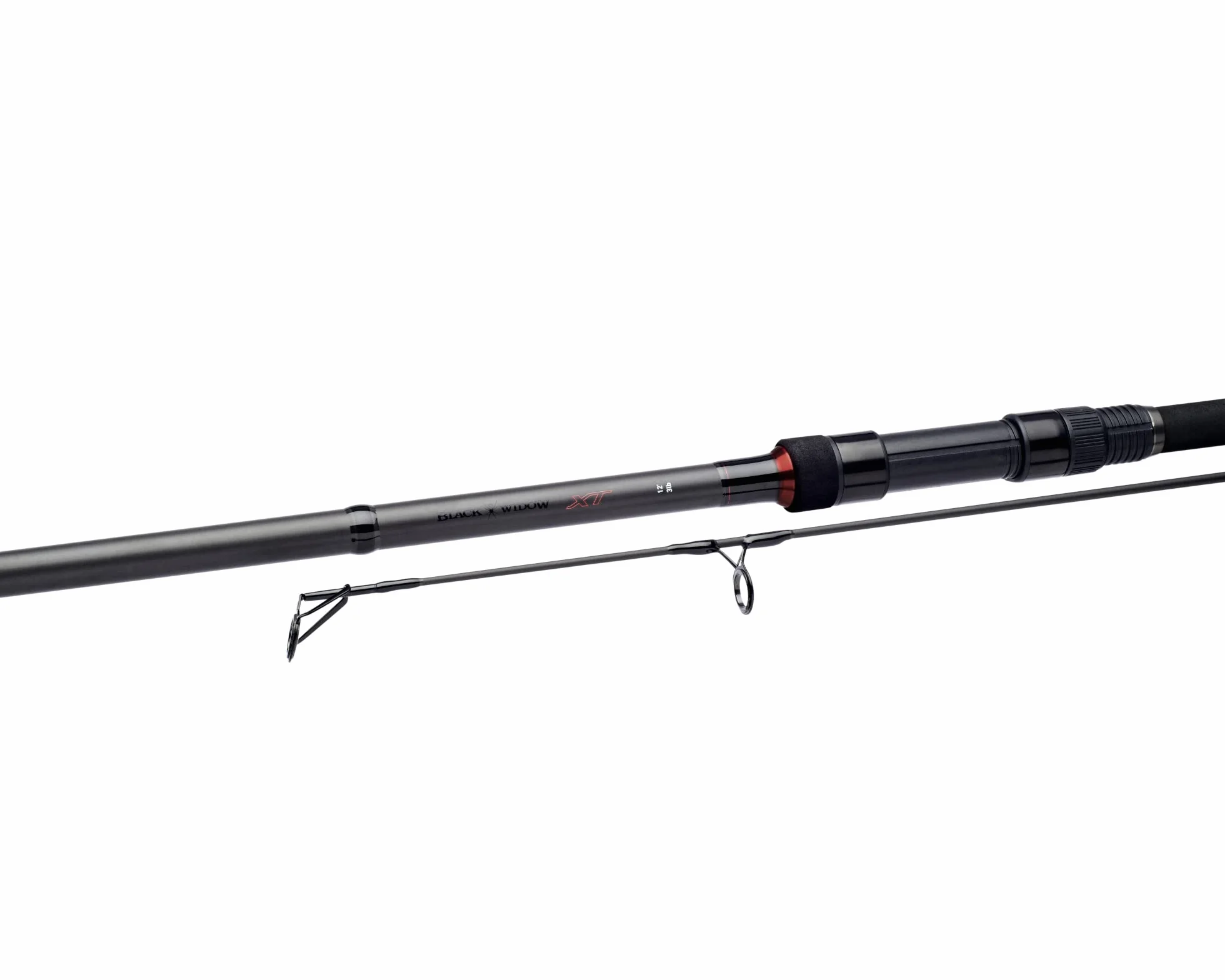 Daiwa Black Widow Carp Caña de pescar para carpas 3,60 m 3 libras G50 50 mm