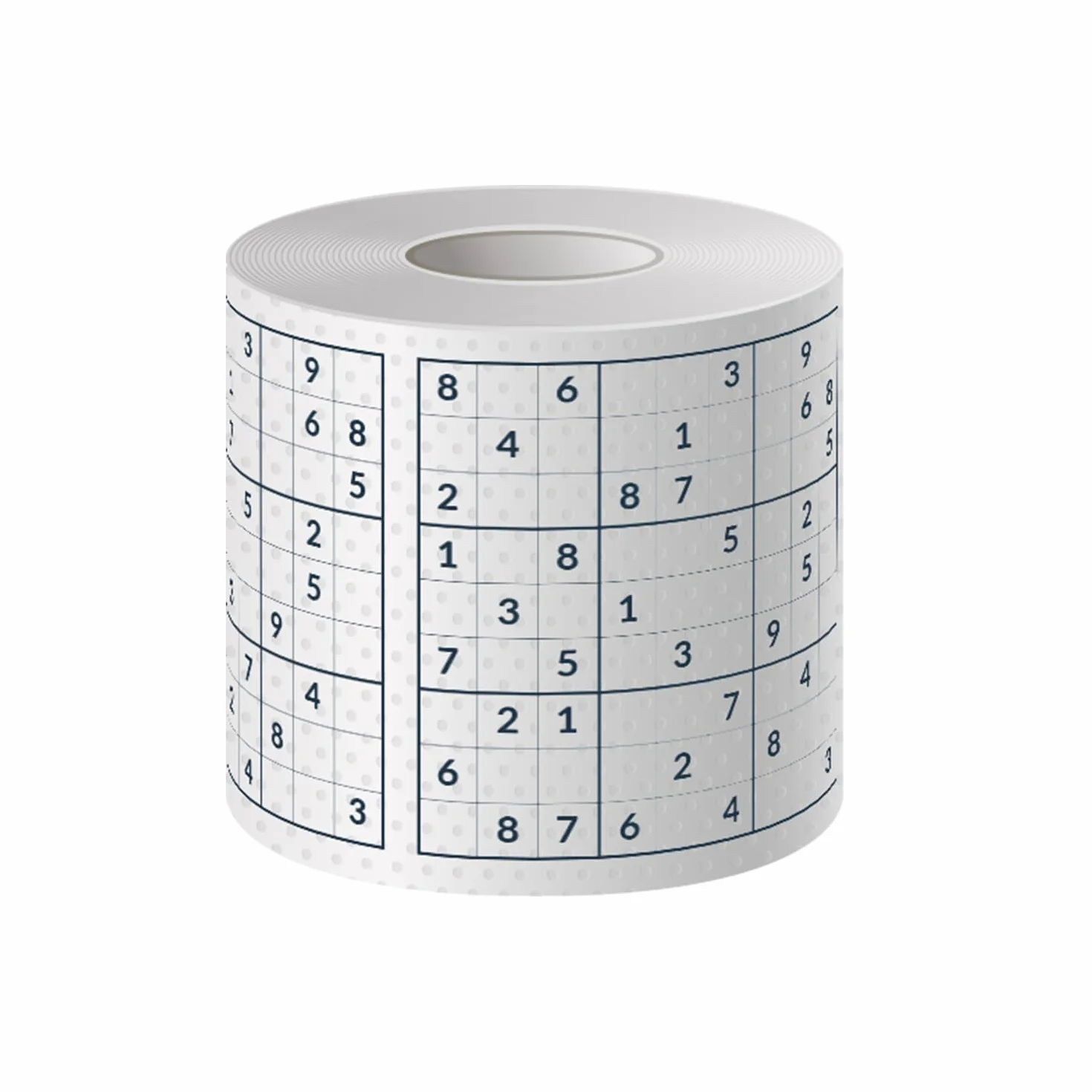 Papel higiénico Sudoku divertido para aficionados a los puzzles