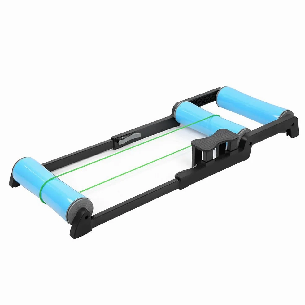 Soporte de Entrenamiento para Bicicletas de Interior Plataforma de Rodillos de Entrenamiento de Bicicleta Ajustable para Bicicletas de montaña y de Carretera 24 29 Pulgadas