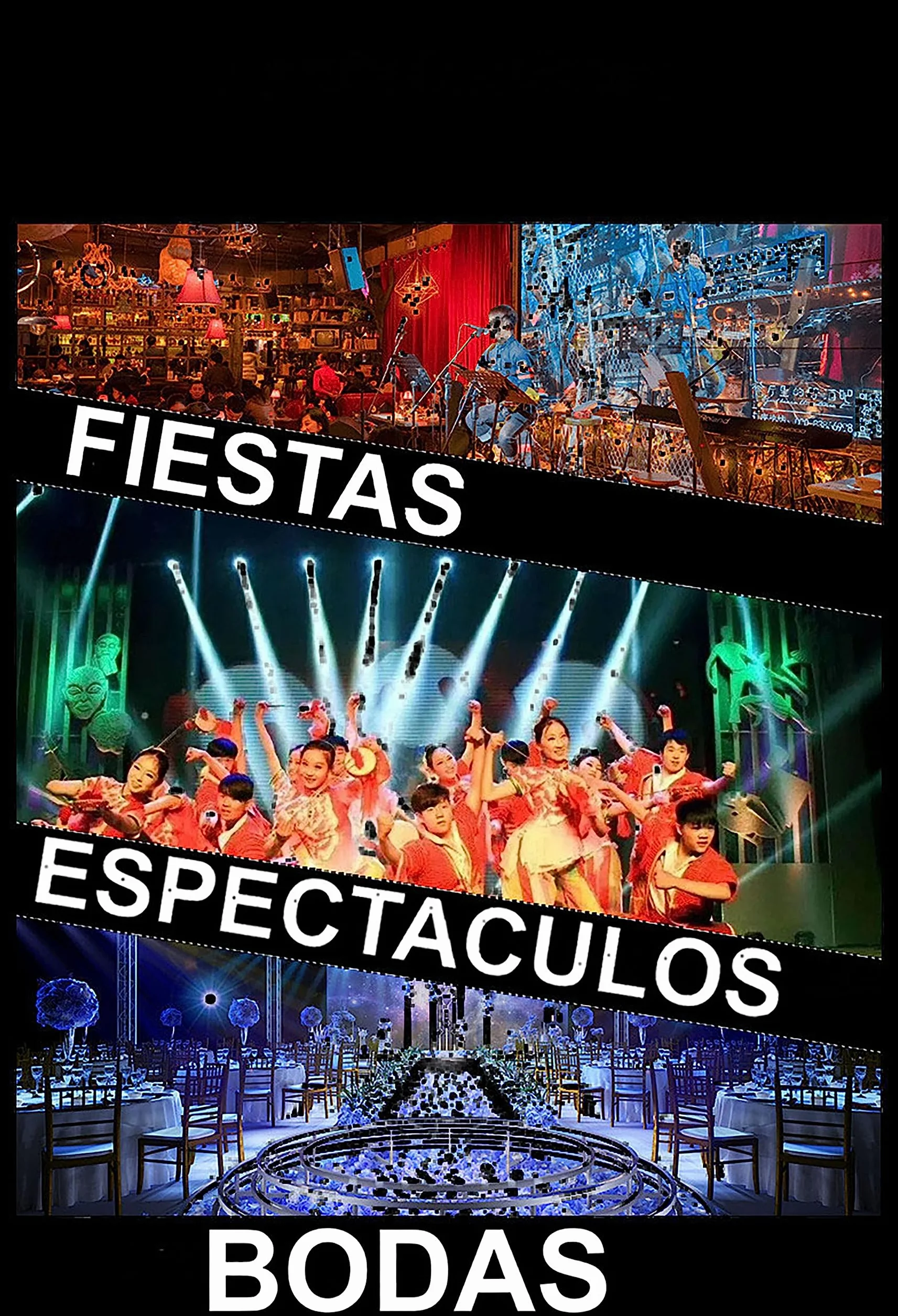 Abanico Plegable LED Rosa para Fiestas Festivales Discotecas Conciertos