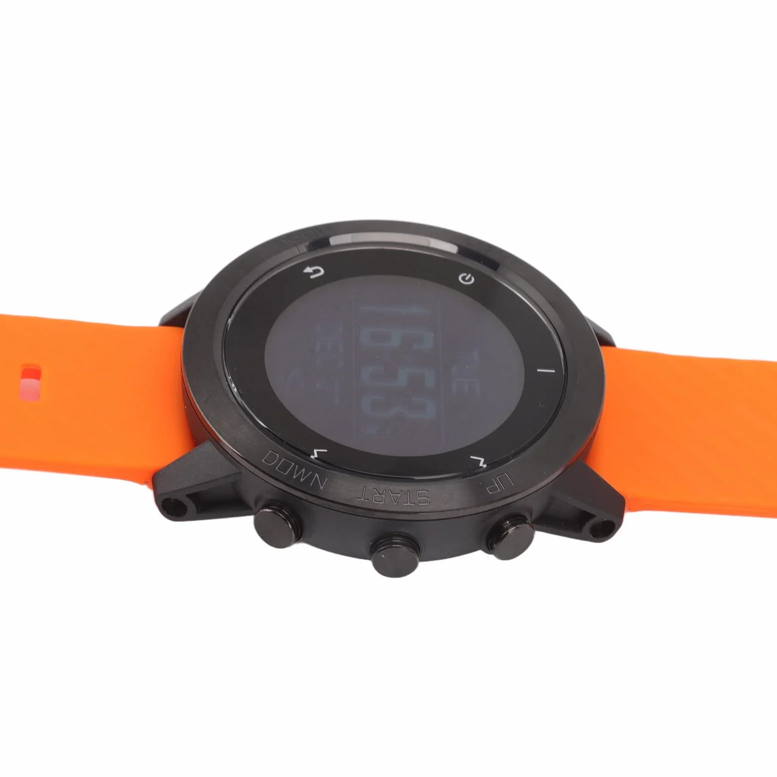 LEYT Reloj de Ordenador de Buceo, Pantalla Clara, Ubicación de Brújula Digital, Reloj Inteligente Resistente Al Agua, Seguimiento de Nuestra Ruta para Montañismo (Naranja)