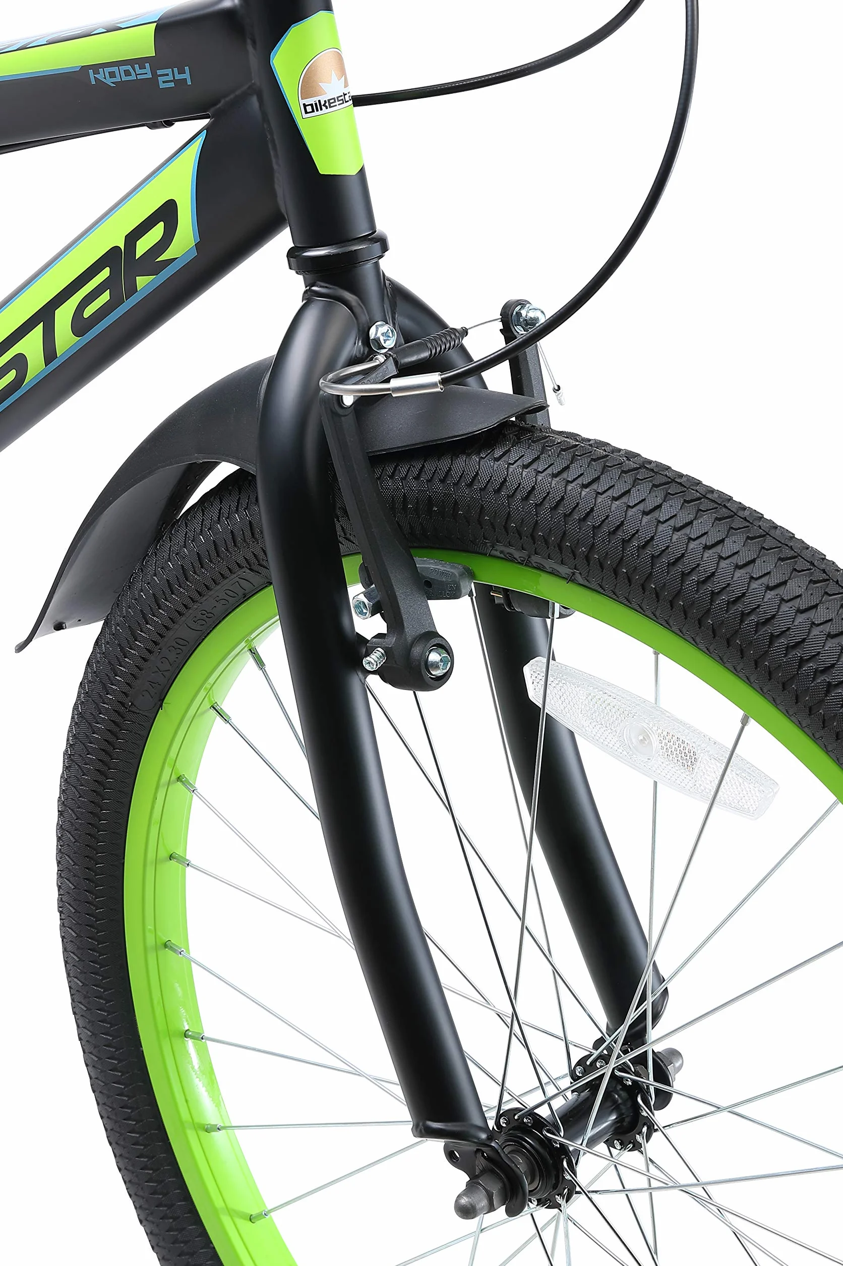 BIKESTAR Bicicleta Infantil 24 Pulgadas Montaña para Niños y Niñas a Partir de 10 Años