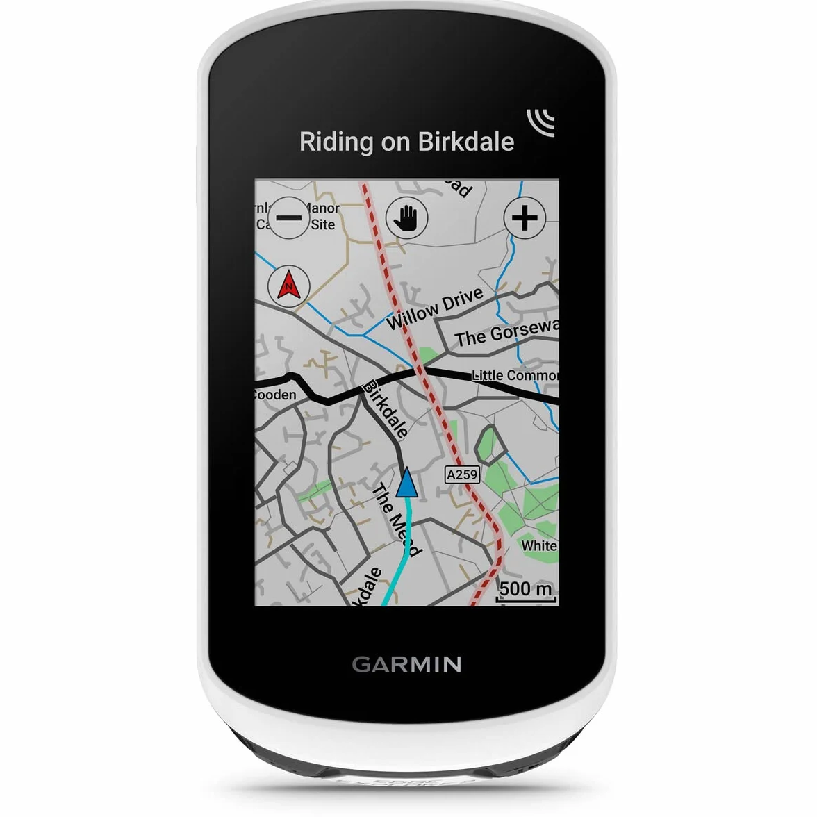 Garmin Edge Explore 2, Ciclocomputador de 3 pulgadas, con GPS Intuitivo, funciones de VO2, registros personales, Unisex Adulto, Blanco, Única