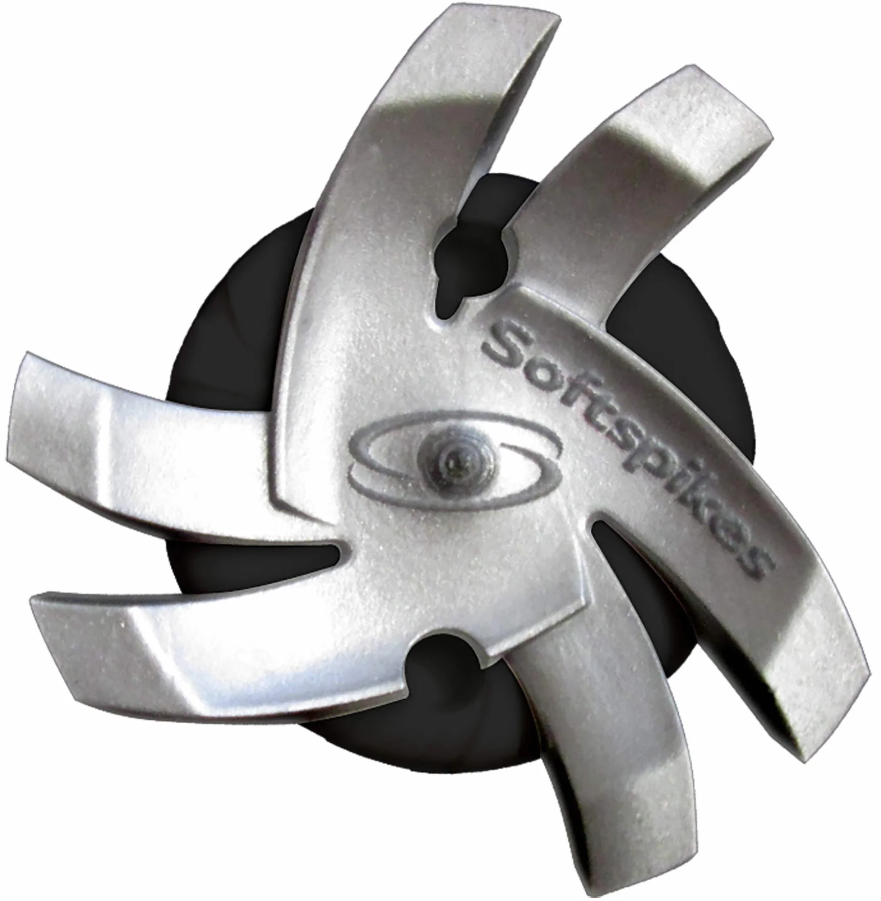 SOFTSPIKES Silver Tornado Fast Twist 3.0 Golf Spikes, 18 Count