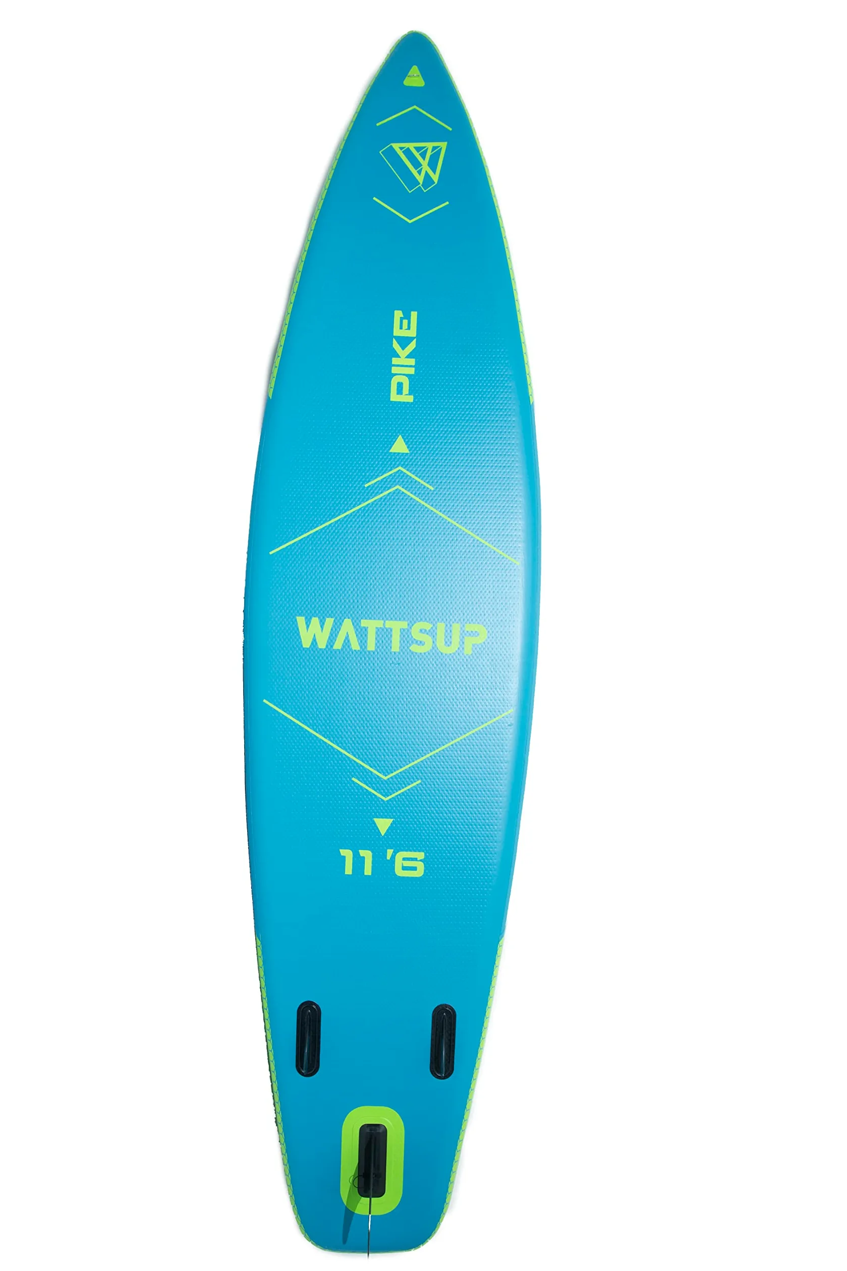 Wattsup - PB -WPIK116K - Wattsup Pike 11'6 (Combo de Kayak) - Espesor 15 cm - Drop - Puntada - rígido y Robusto - 150 kg