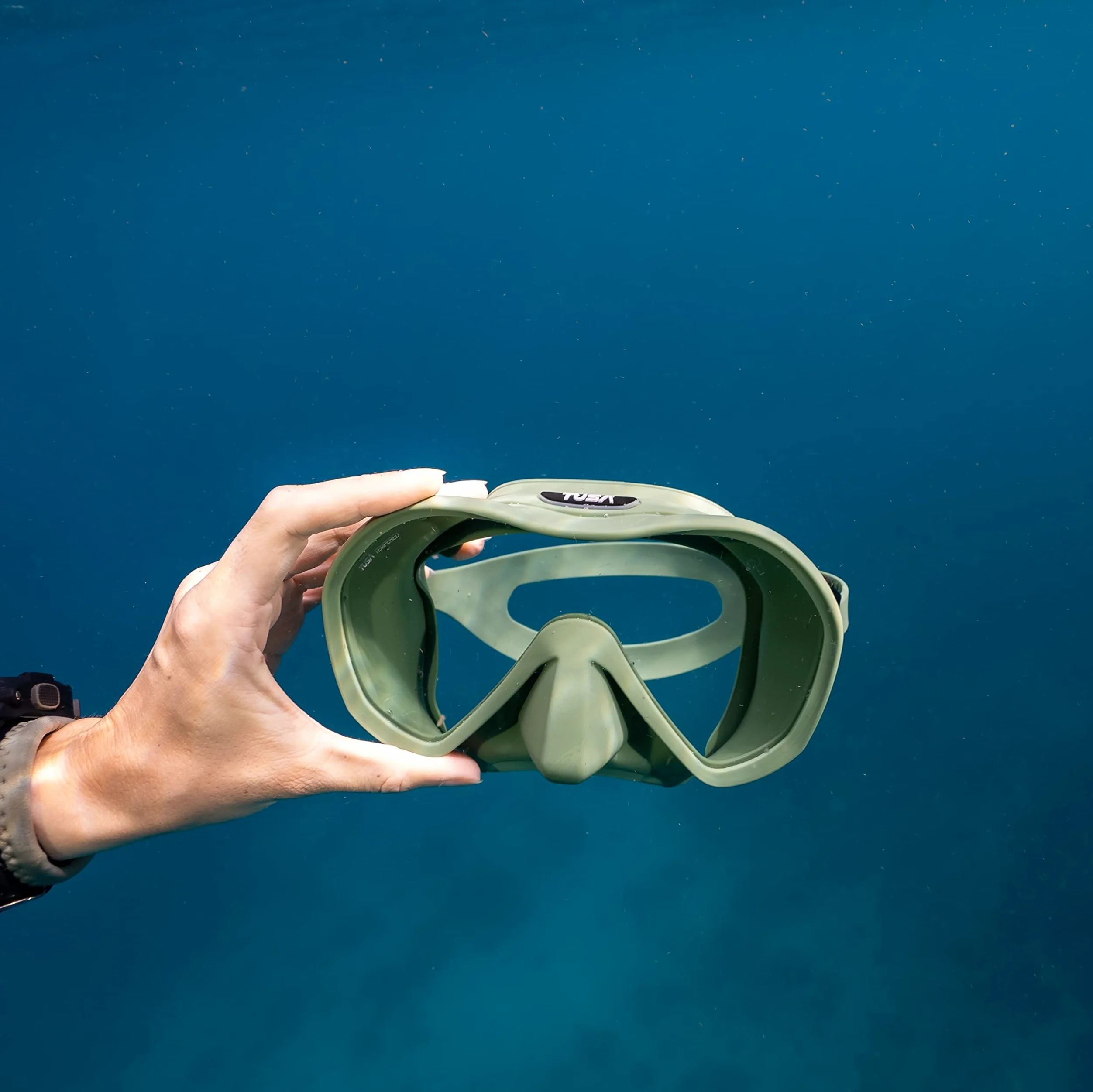 TUSA M-1010S Zensee Pro - Máscara de buceo, color plomizo
