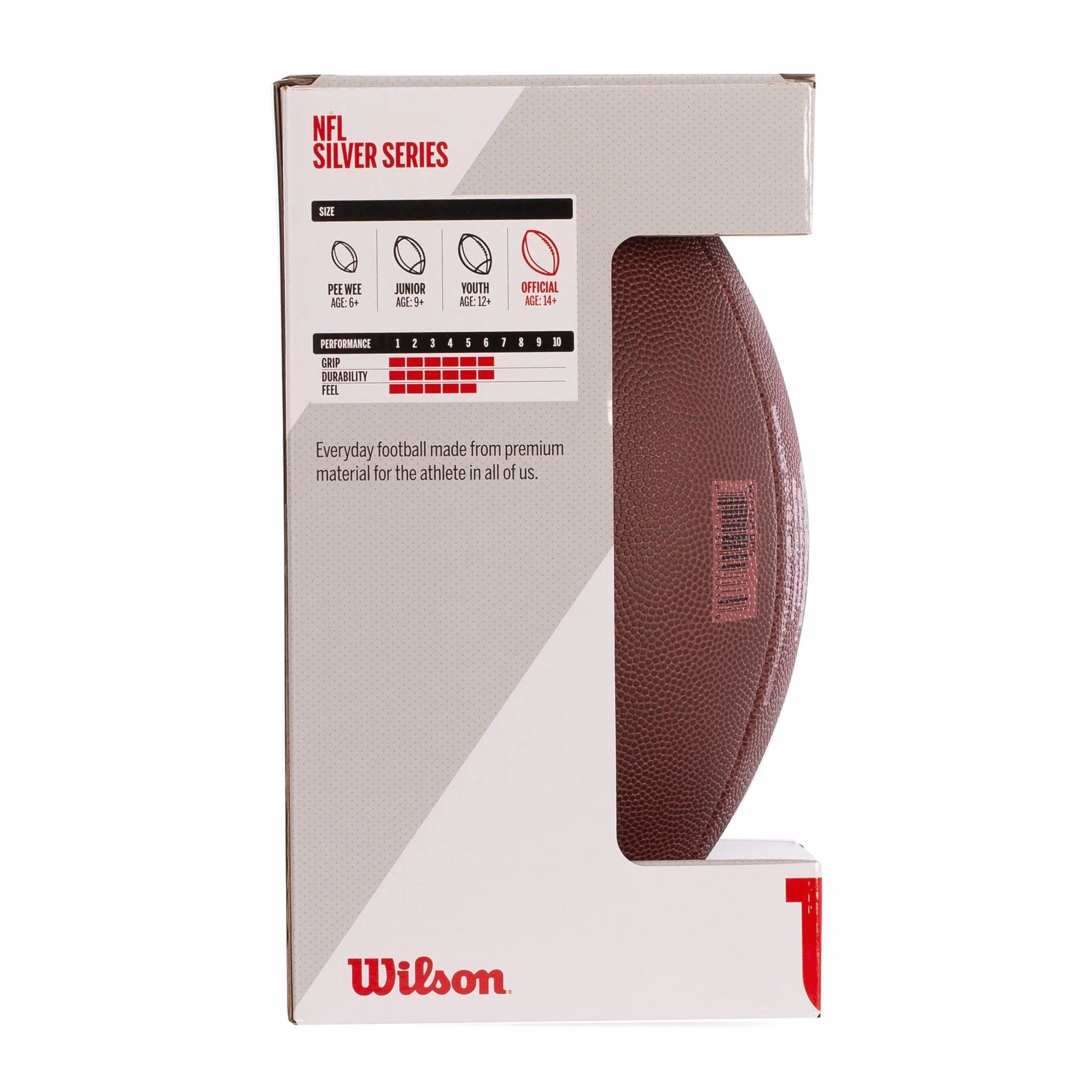 Wilson Balón Fútbol Americano NFL Duke Réplica - con Expositor -