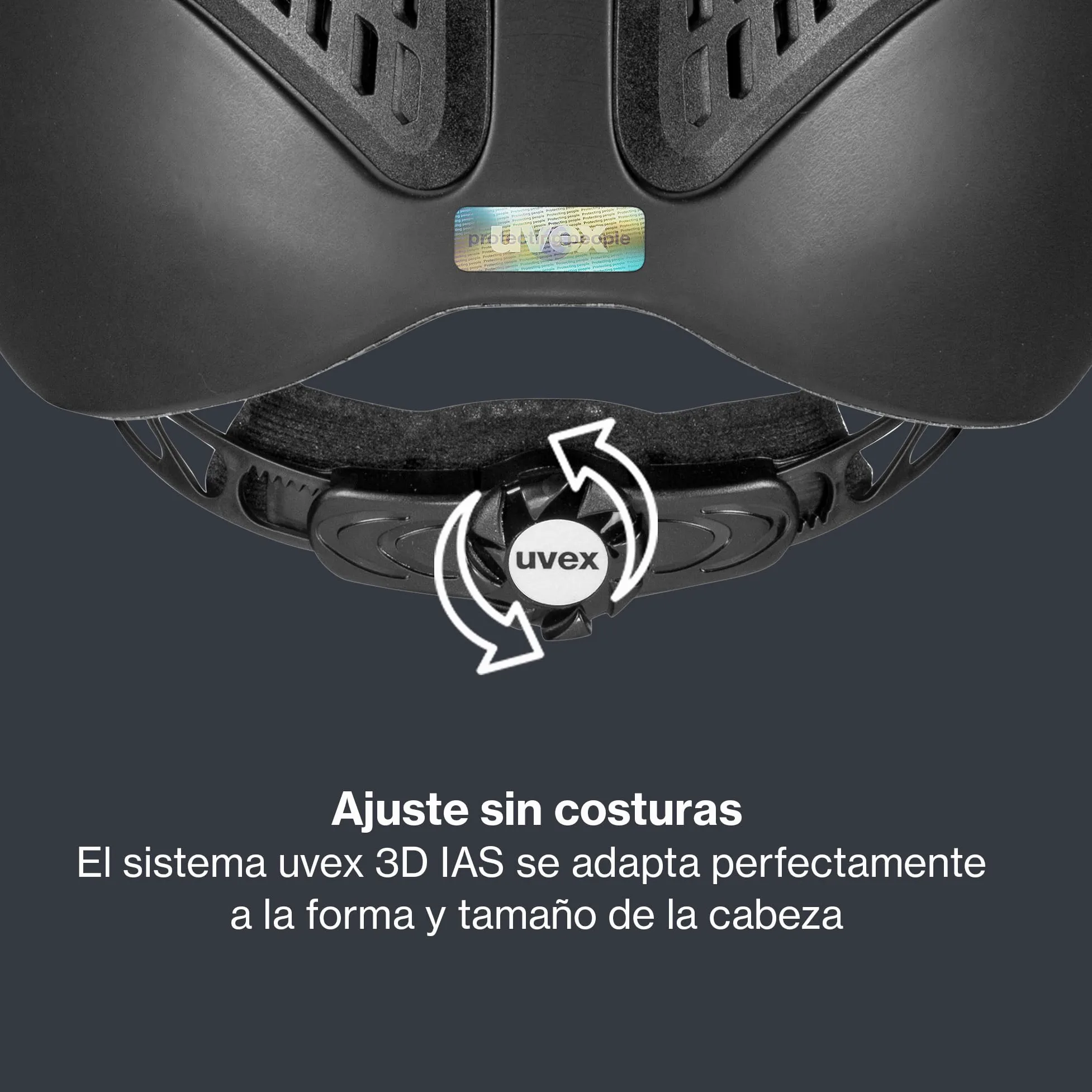 uvex exxential III – Casco de equitación Unisex Ligero – Ajuste de Talla Individual