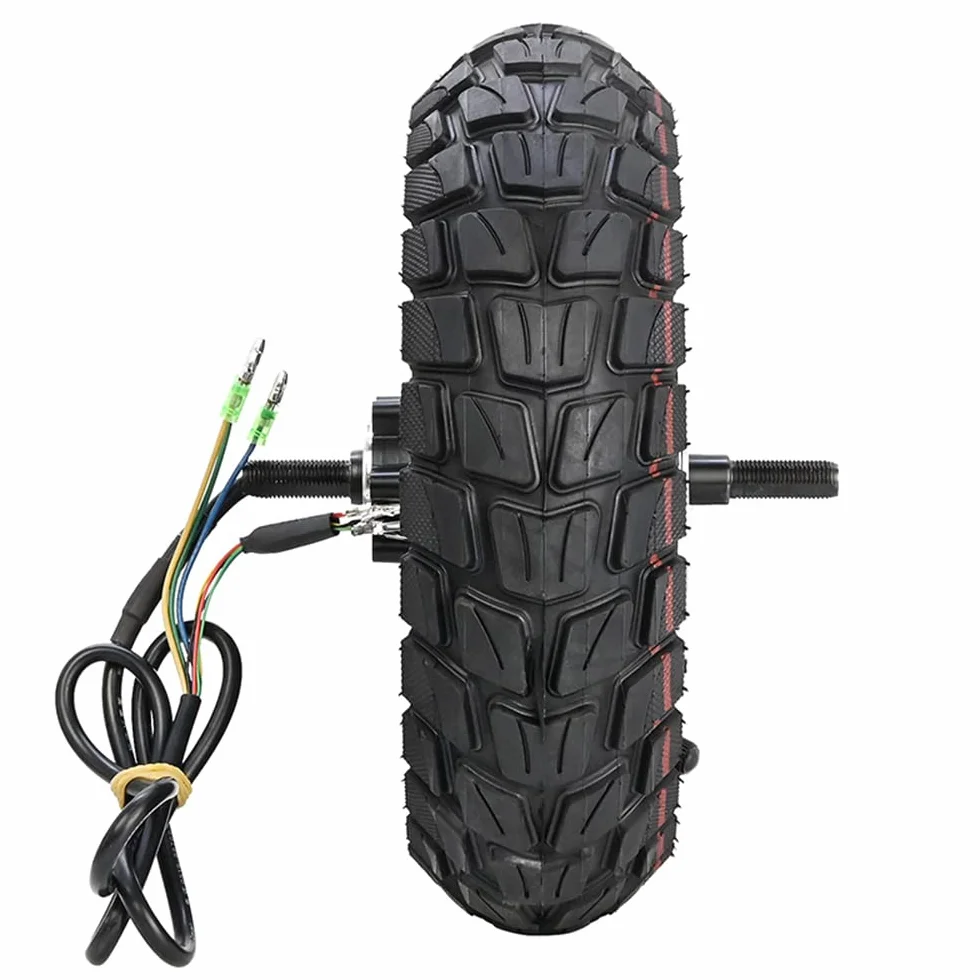 E Scooter Motor 10 pulgadas 48V 500W para Kugoo M4/M4PRO Neumáticos Inflables Rueda Trasera