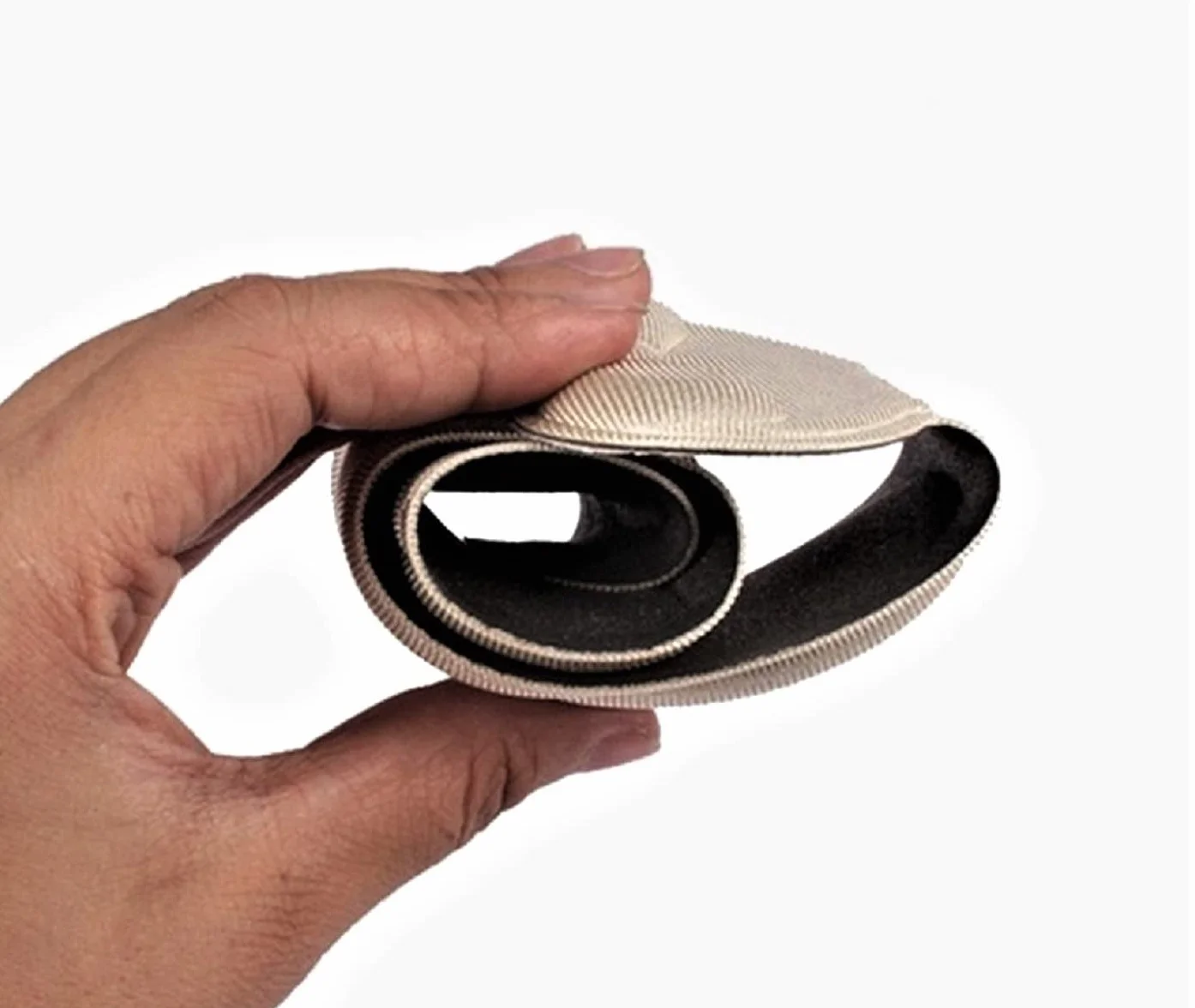Plantillas Invisibles Viscoelásticas para Tacones Mujer con Protector de Talón Autoadhesivas Antirozaduras Beige