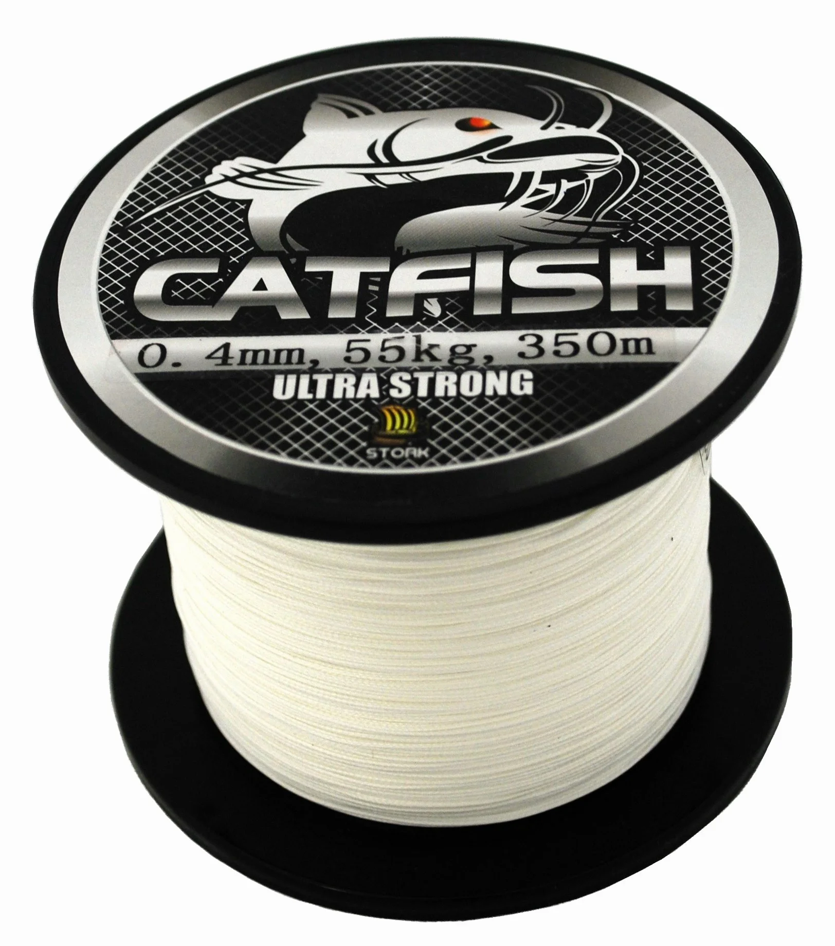 Stork Catfish, 8-Hilo Trenzado Pesca 350m