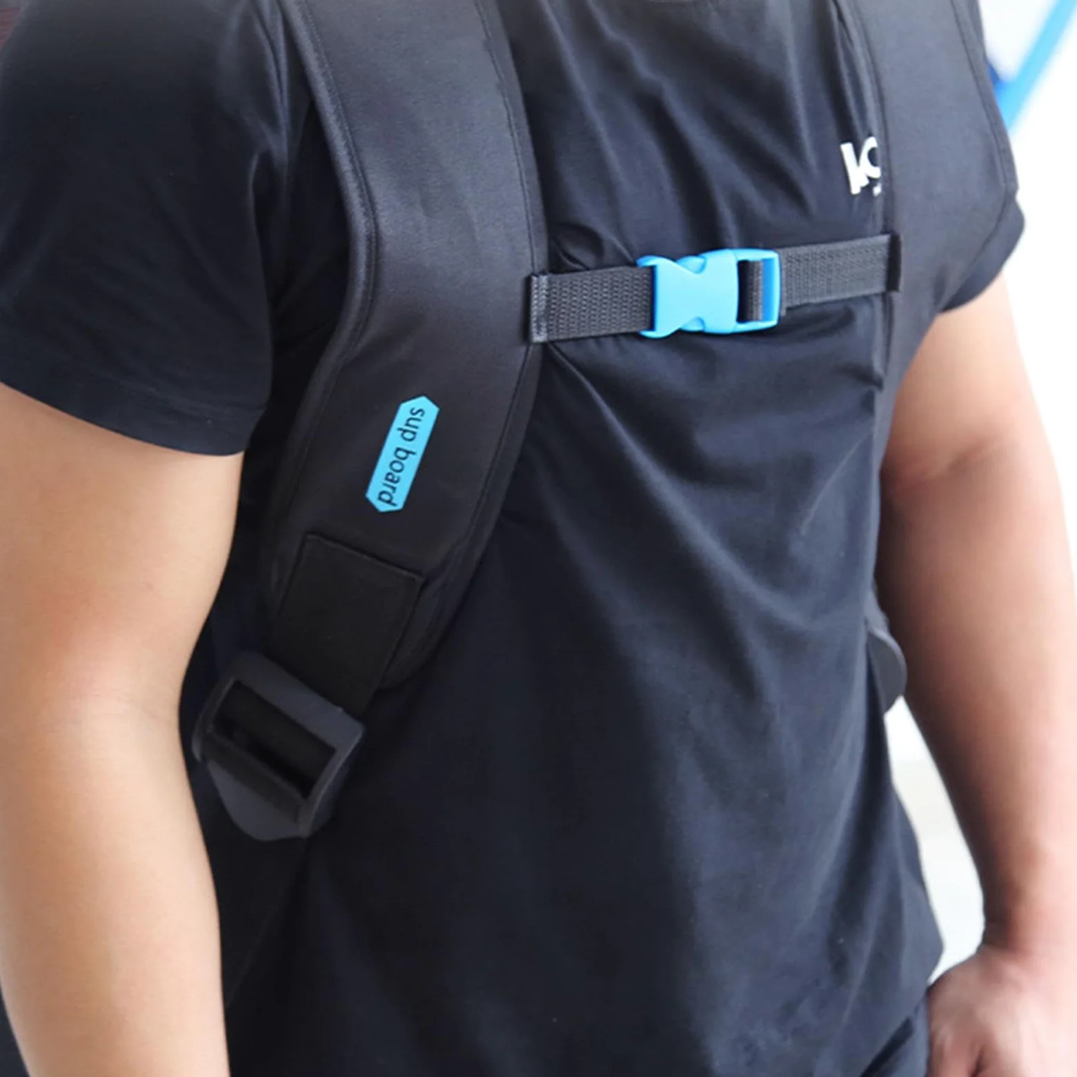 Su-p - Mochila inflable para tabla de paddle de 125 l, bolsa de transporte para tabla S-UP | Mochila robusta para tablas de remo populares | estándar con ruedas 110 x 45 x 25 cm