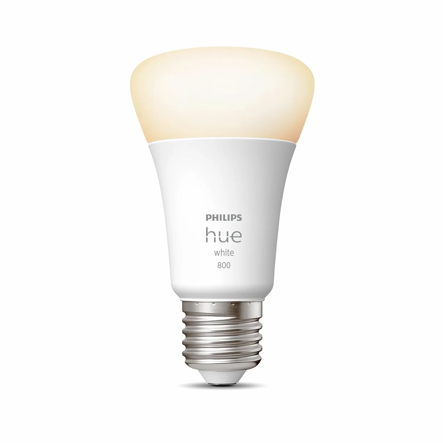 Philips Hue Bombilla LED Inteligente E27 9W 800 Lúmenes Regulable Bluetooth Zigbee Alexa