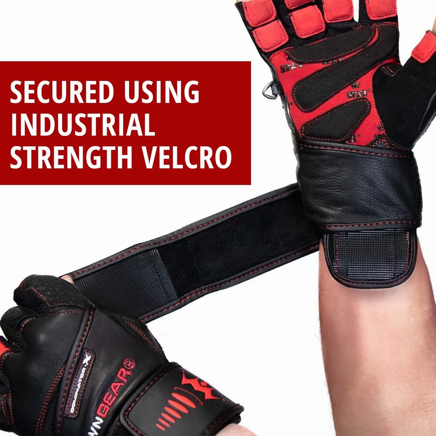 Guantes de levantamiento de peso para gimnasio, para hombre y mujer. , Dominator X