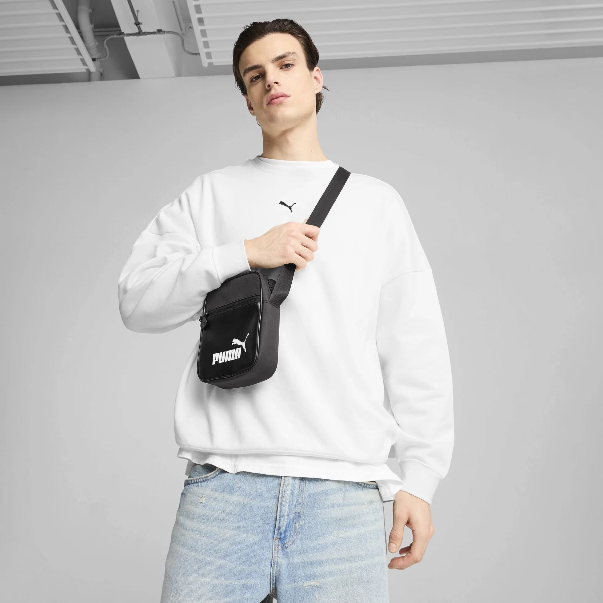 PUMA Bolsa para portátil Campus OneSize, Black