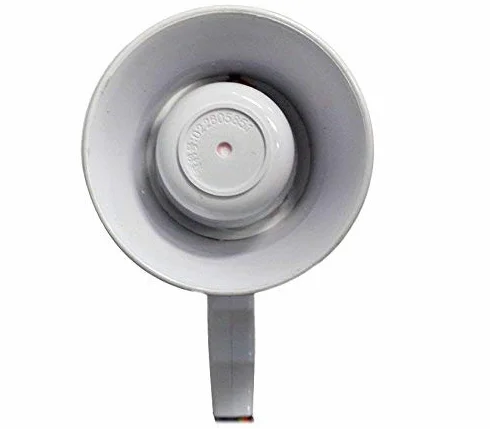 Megáfono Altavoz Profesional portátil con Ajuste de Volumen Sirena y Mango Plegable