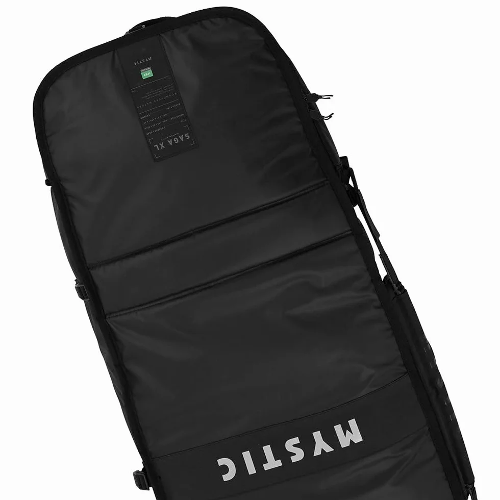Mystic Saga XL Kitesurf - Borsa da tavola con ruote, 165 cm, colore