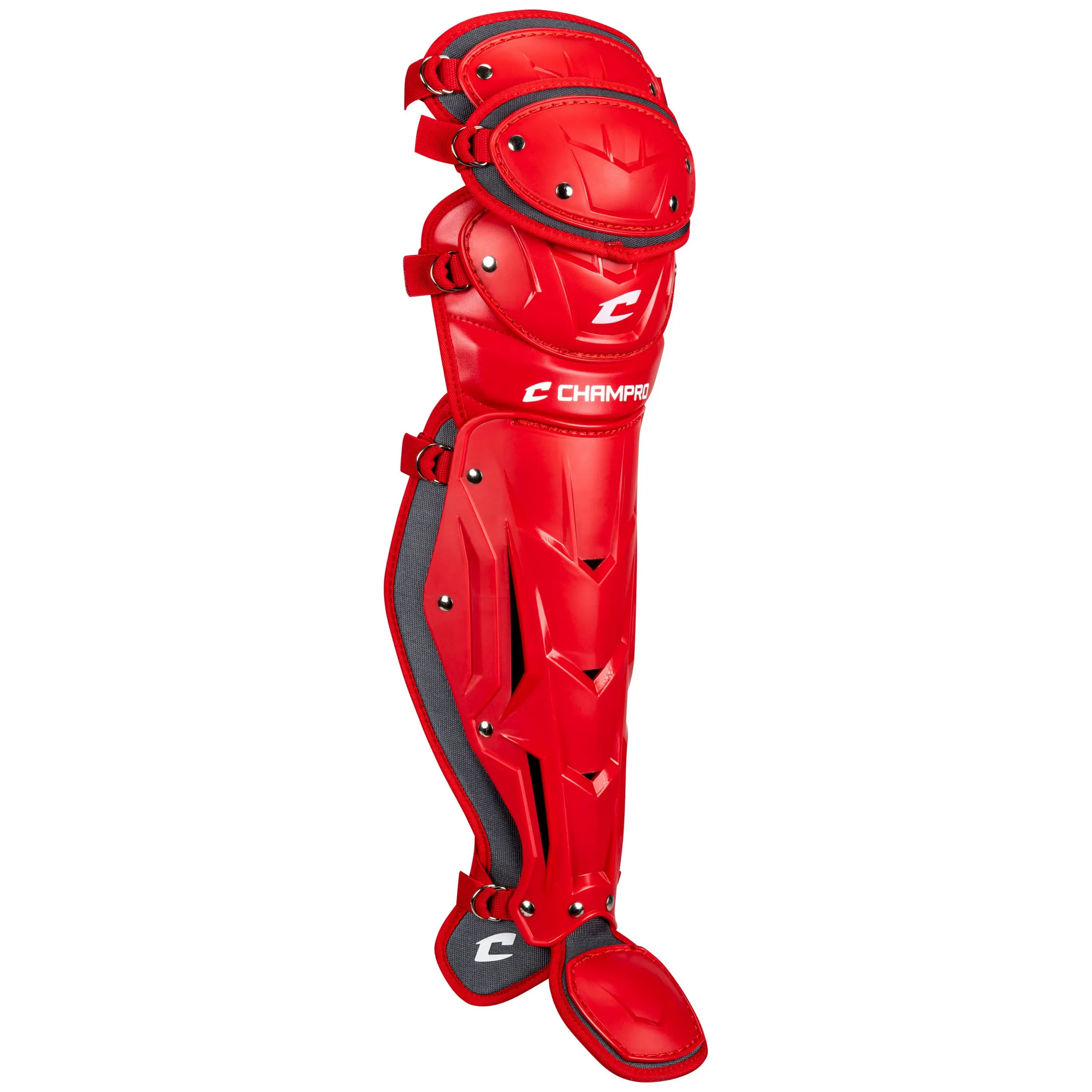 CHAMPRO Optimus Pro - Protectores de rodilla triples para béisbol/softbol
