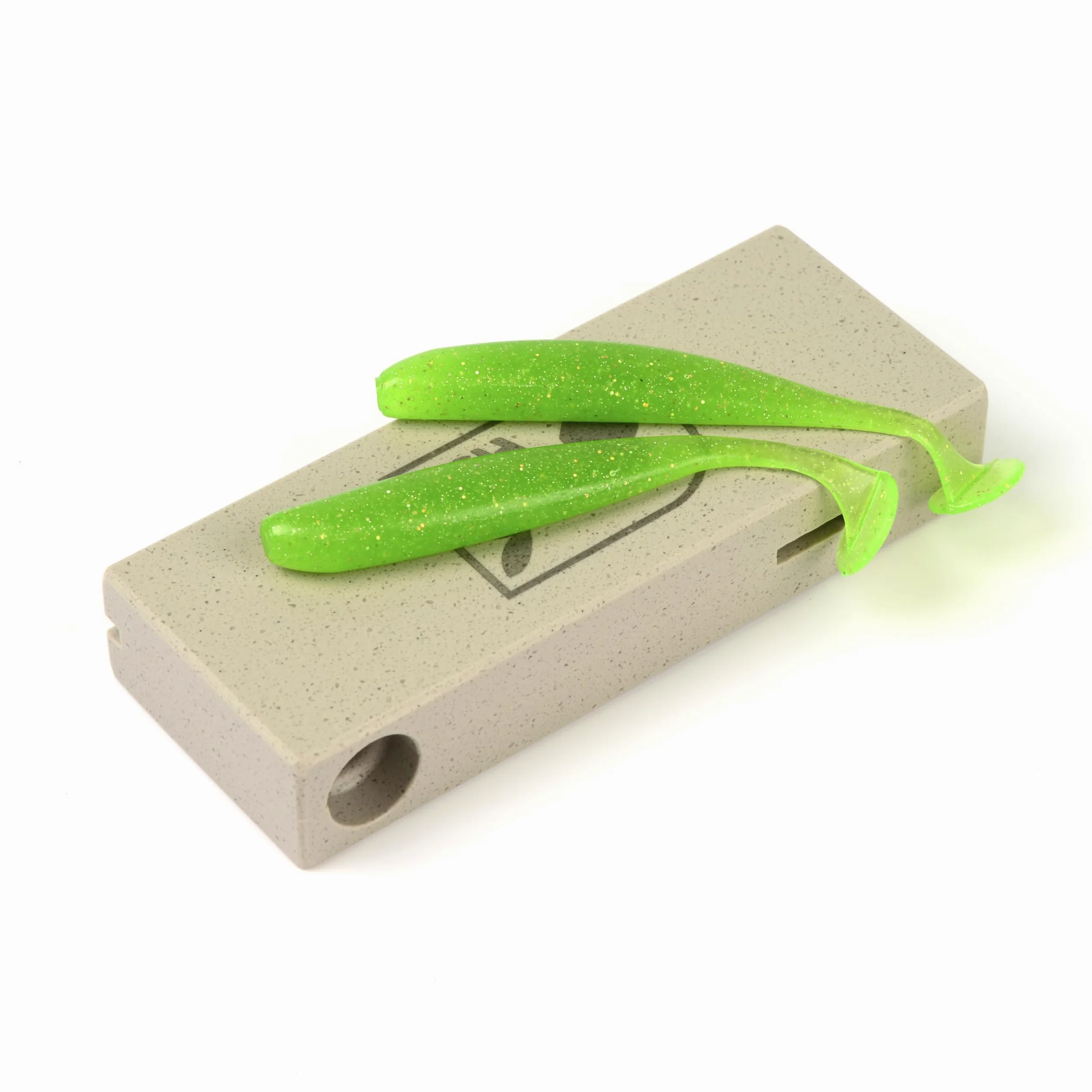 FatFish Cebo de Aluminio Molde bebé D Bomba Suave señuelo de plástico Making Inyección Moho do-it señuelos de Pesca, 3,65 "