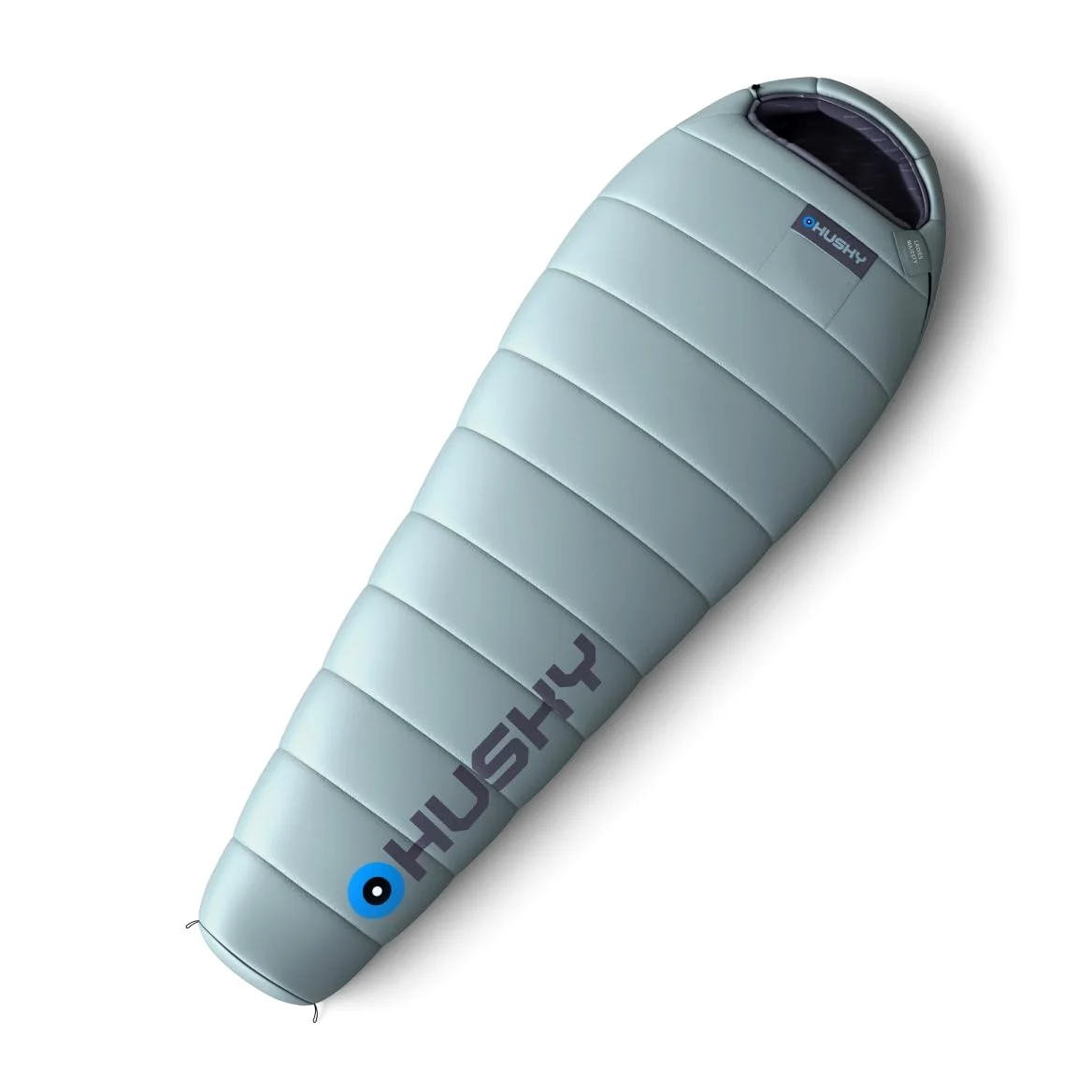 Husky Majesty - Saco de dormir para mujer (2024-10 °C, 200 cm), color azul claro