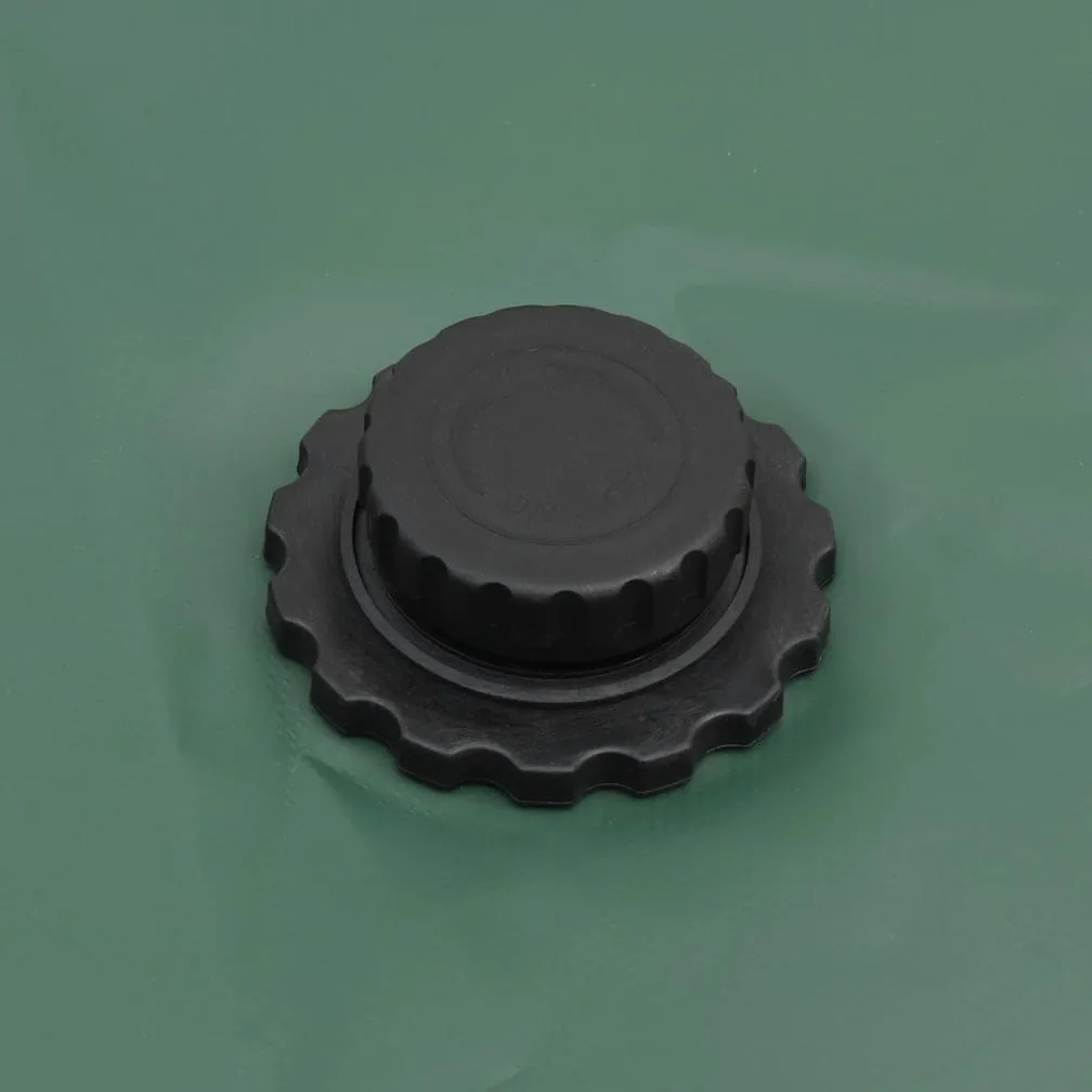 Depósito de Agua Plegable con Grifo (PVC, 360 L), Color Verde