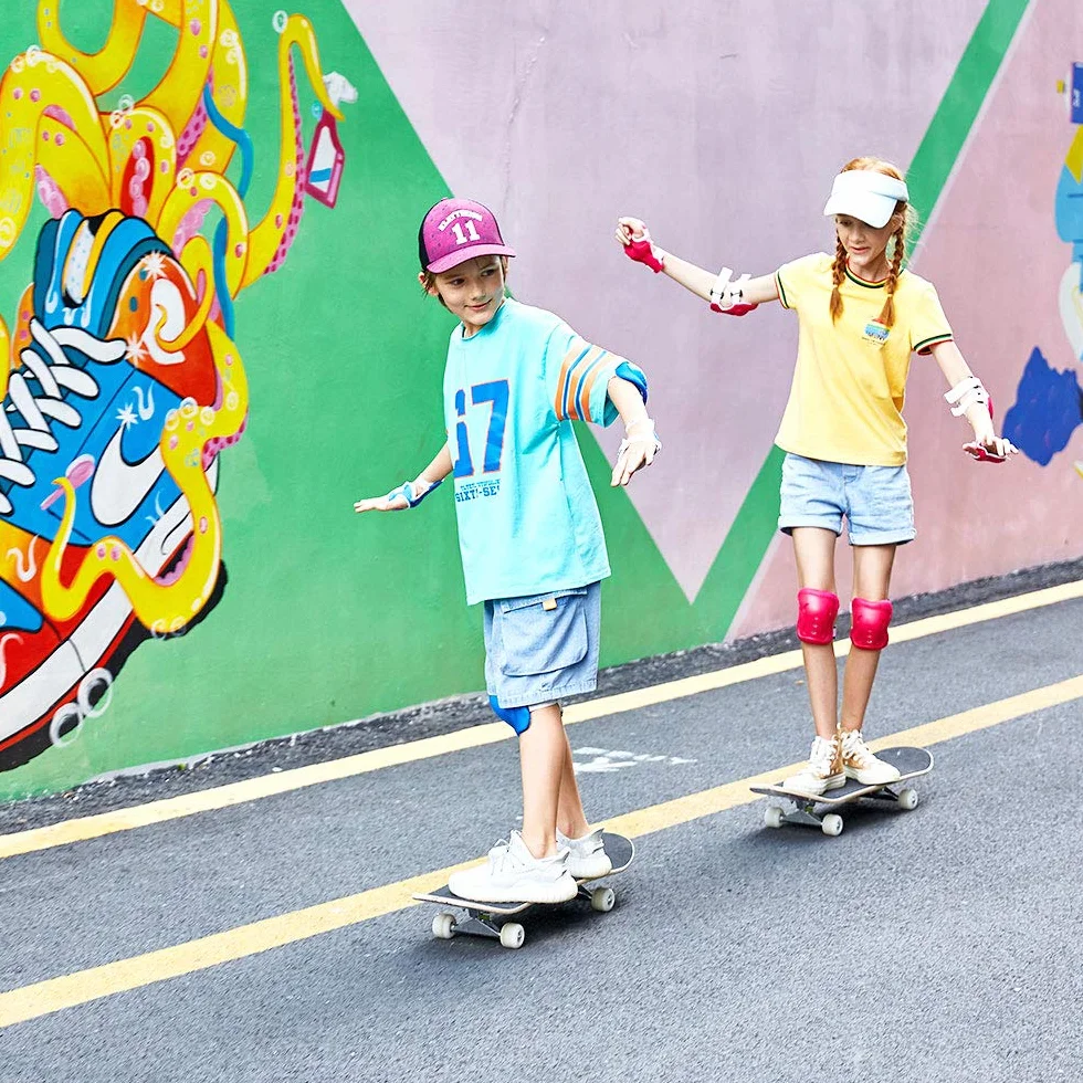Hikole 3108-1 - Skateboard Unisex-jóvenes, niños, Adolescentes, Adultos