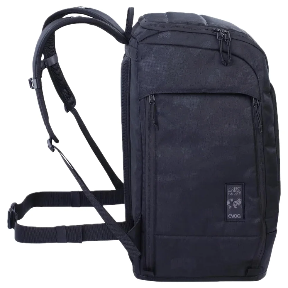 Mochila de senderismo EVOC SUMMIT 20, mochila (mochila deportiva con sistema de transporte ergonómico, mochila de senderismo con 20 litros de capacidad), azul real