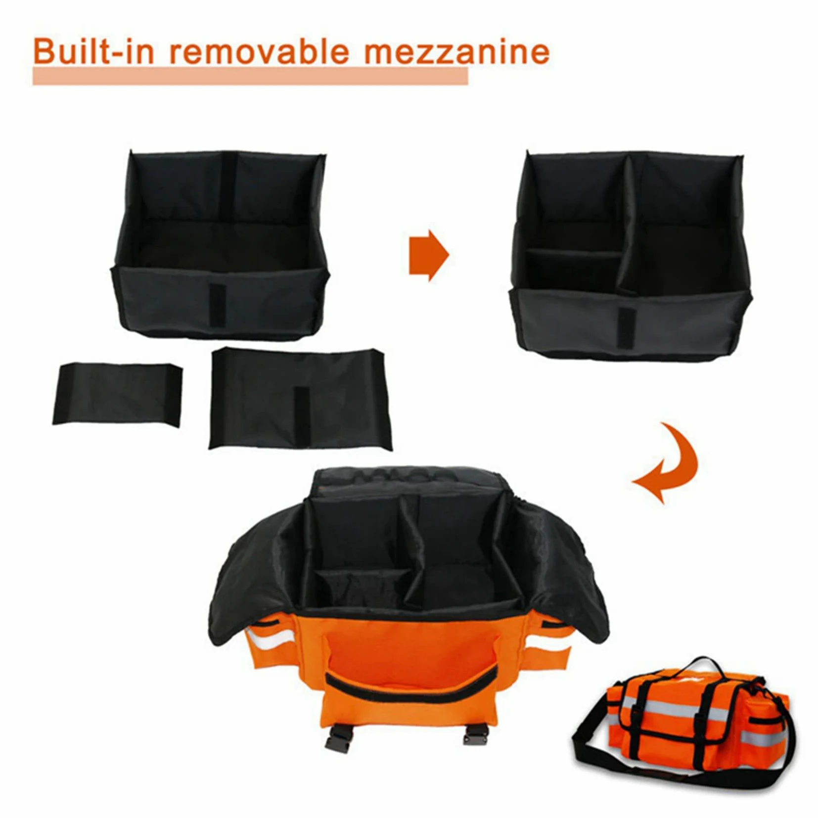 3X Bolsa de Trauma Juego de Primeros Auxilios Kit de Suministros de Emergencia Kit de Primeros Auxilios para Medicamentos Camping Al Aire Libre Supervivencia Práctico
