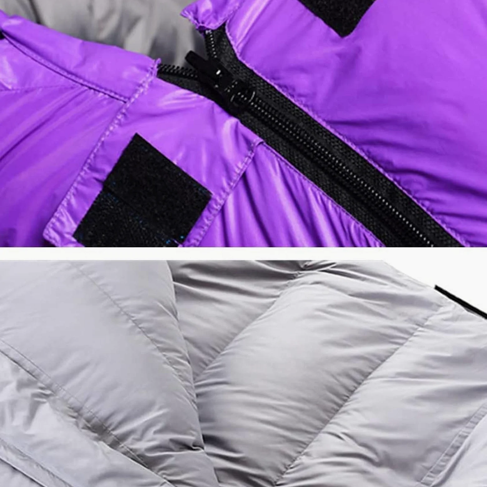 Saco De Dormir Doble De Plumón Para Adultos, Mochila, Ligero, Impermeable, Fácil De Almacenar Y Transportar, Ideal Para Acampar Al Aire Libre, Mochilero