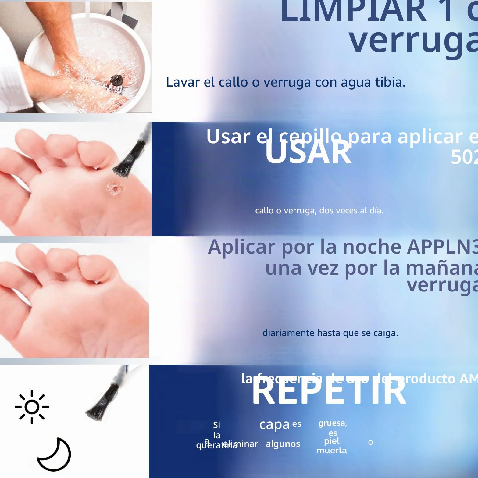 MYMULIKE Wart Remover 15 ml Solución para Callos y Verrugas