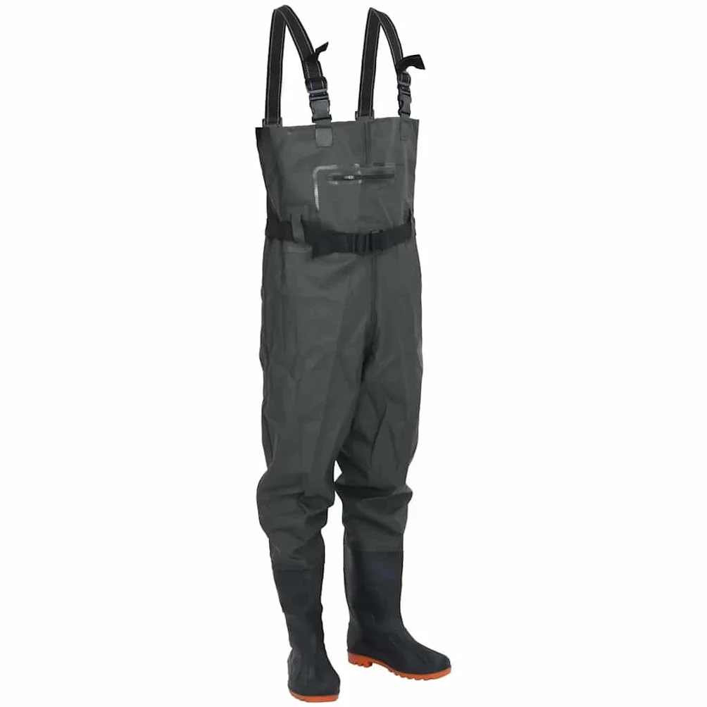 vidaXL Vadeadores de Pecho Pesca Traje de Vadear
