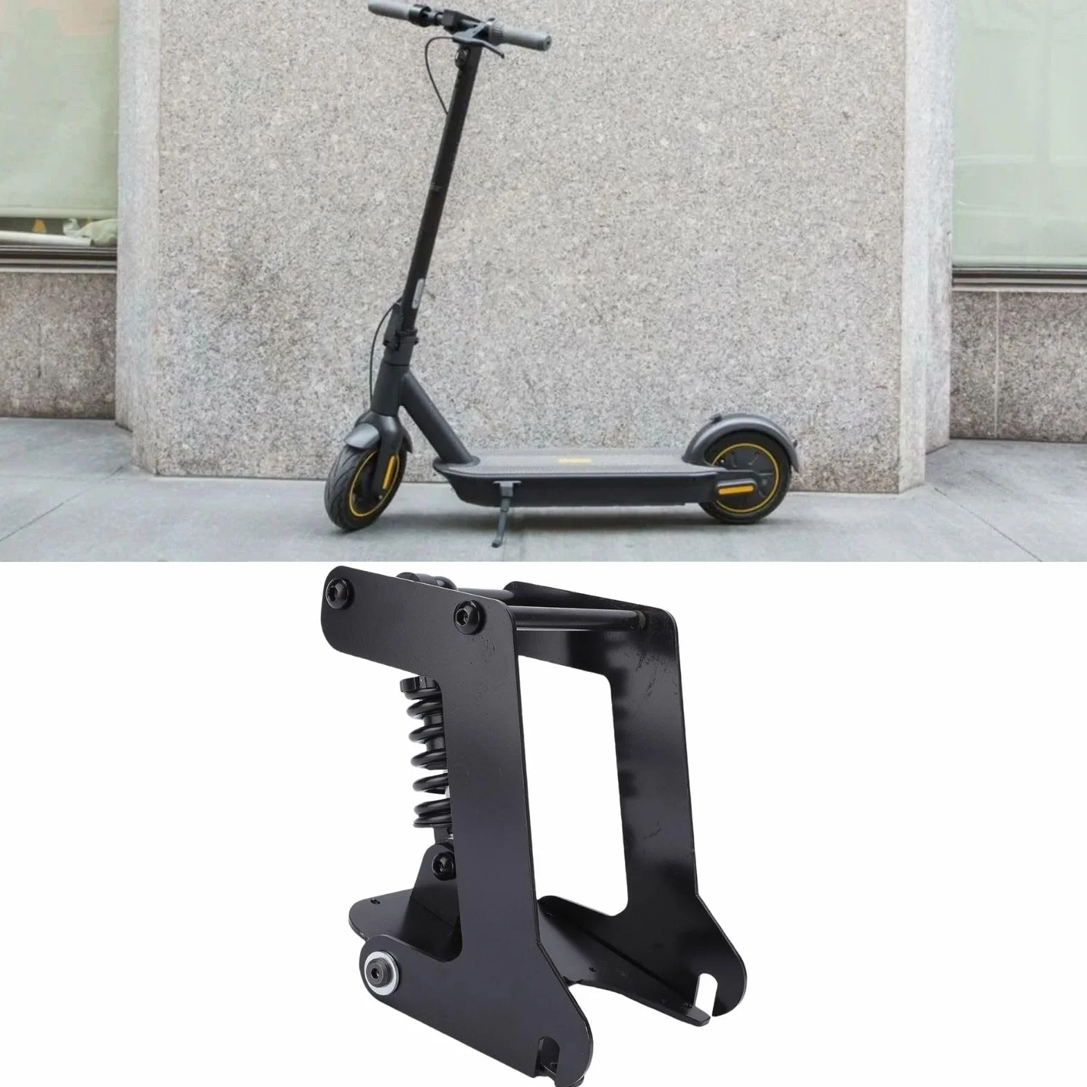 BuyWeek Kit de Suspensión Trasera Suspensión de Amortiguadores para MAX G30, de Aleación de Aluminio para Scooter Eléctrico