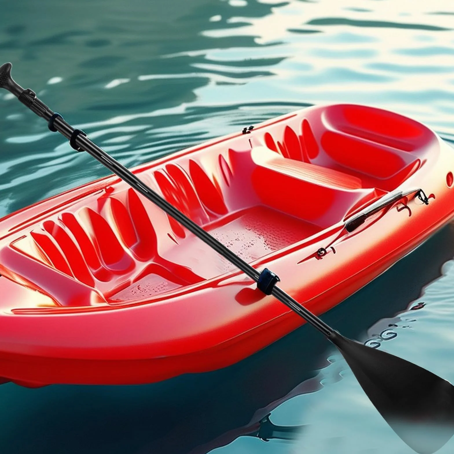 Remos inflables para kayak, tabla de remo extraíble para surf, suministros reutilizables para deportes acuáticos