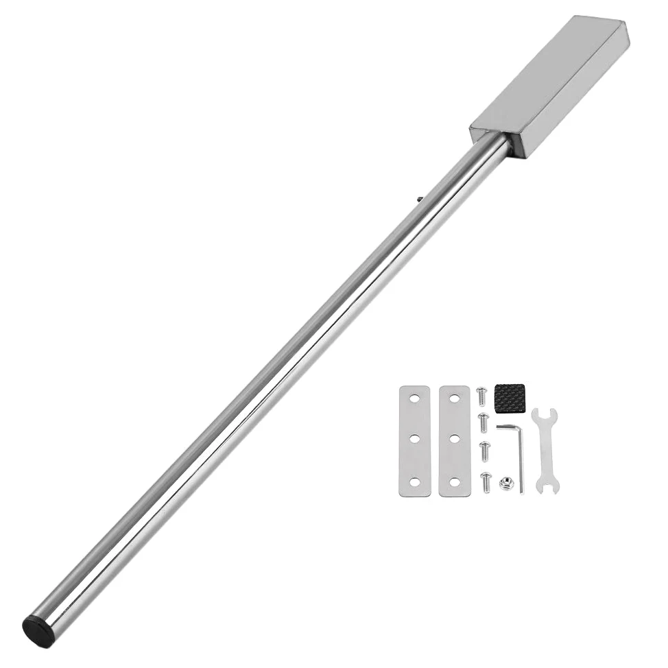 Barra de Montaje para Kayak, Resistente a la Corrosión y de Acero Inoxidable 91 cm con Kit Hardware, Accesorio Pesca Multifuncional para Pescadores Deportivos y Excursiones en Agua Dulce o Salada