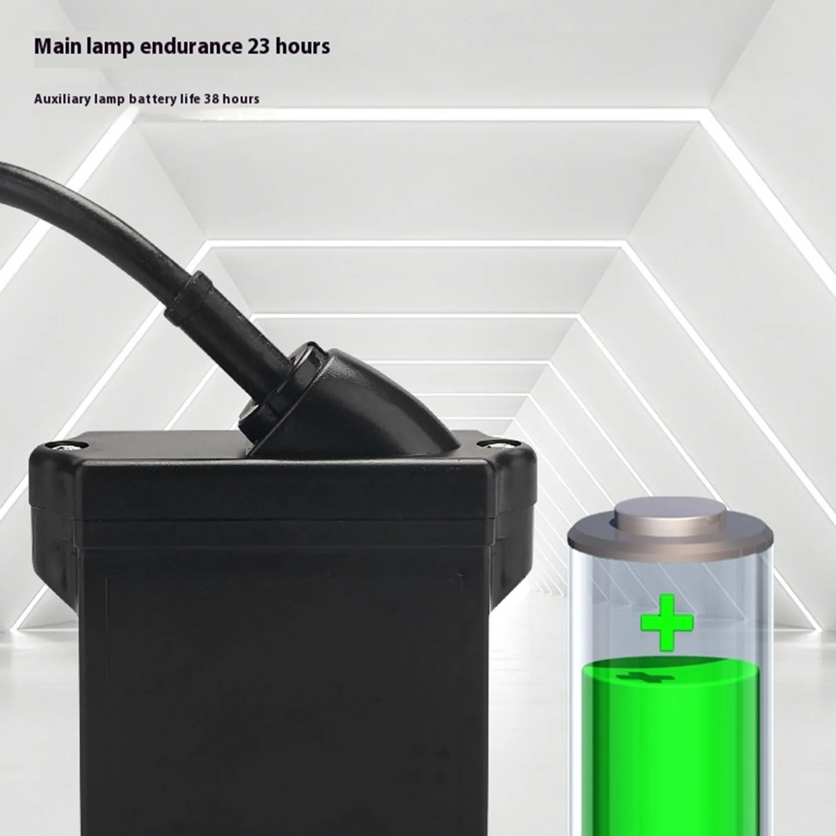 Linterna LED recargable impermeable a prueba de explosiones para minería de carbón subterráneo