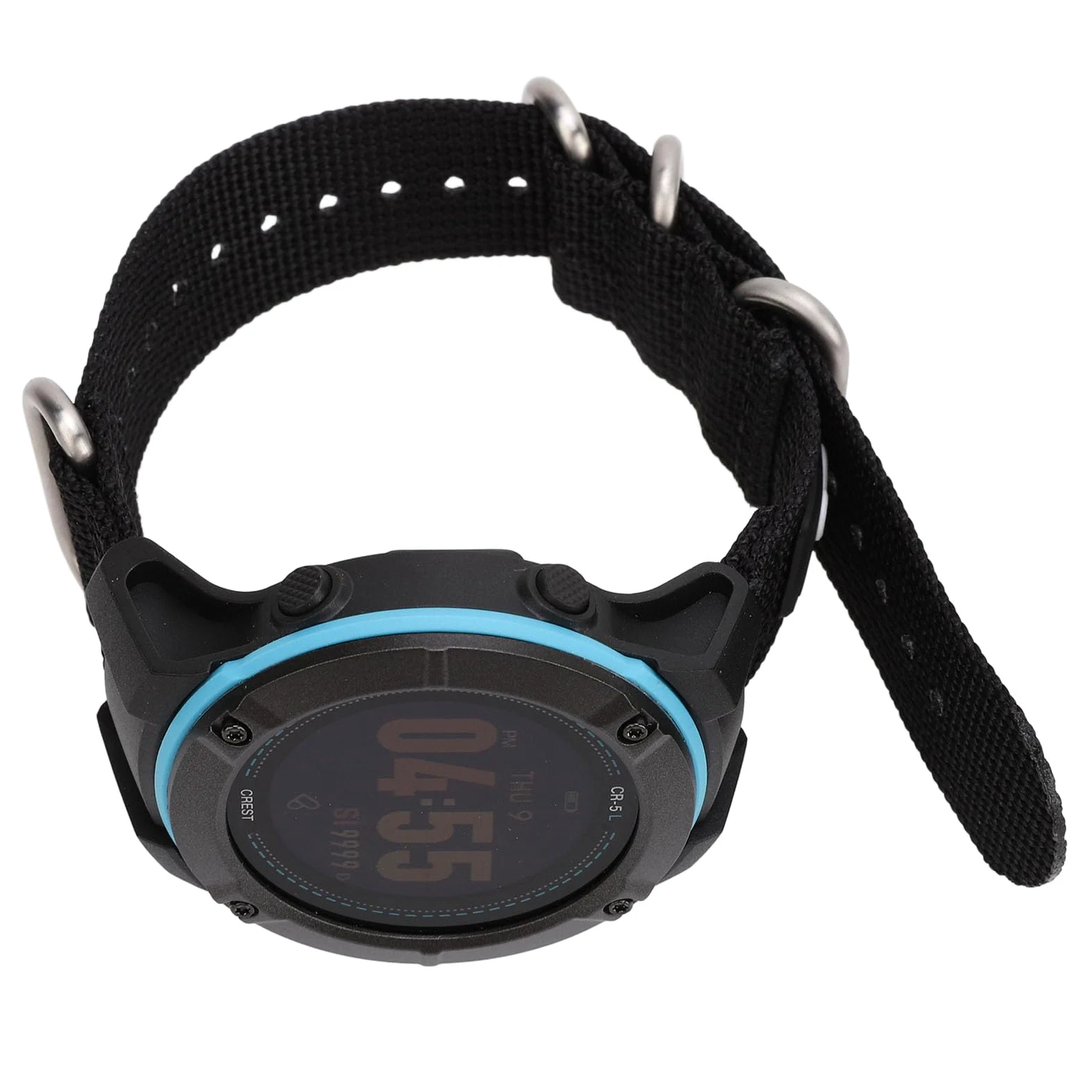 Elegante Reloj de Buceo de Acero Inoxidable con Bluetooth para Buceo Submarino a 100 M de Profundidad, Negro