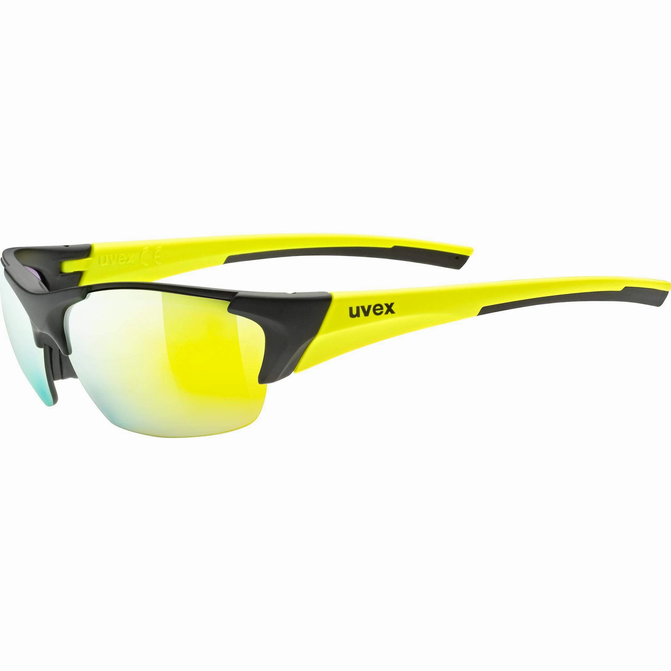 uvex blaze III, gafas deportivas unisex, de espejo, incl. lentes intercambiables con filtros de categoría 0, 1 y 3