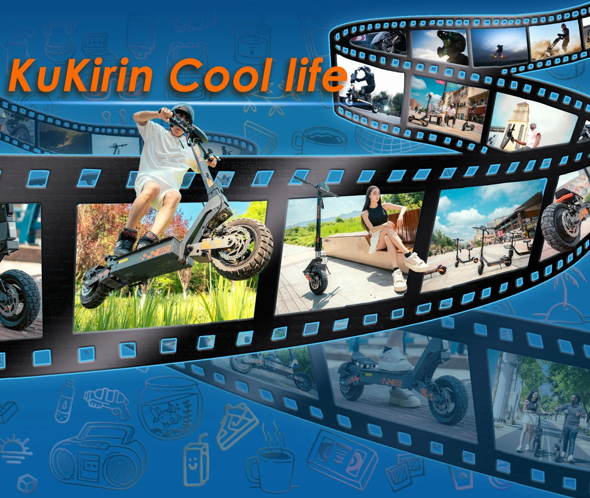 KUKIRIN G2 Patinete Eléctrico para Adultos, Elige Versión 800W o VMP 500W, Neumáticos Tubeless de 10 Pulgadas, Doble Suspensión, Frenos de Disco, Plegable
