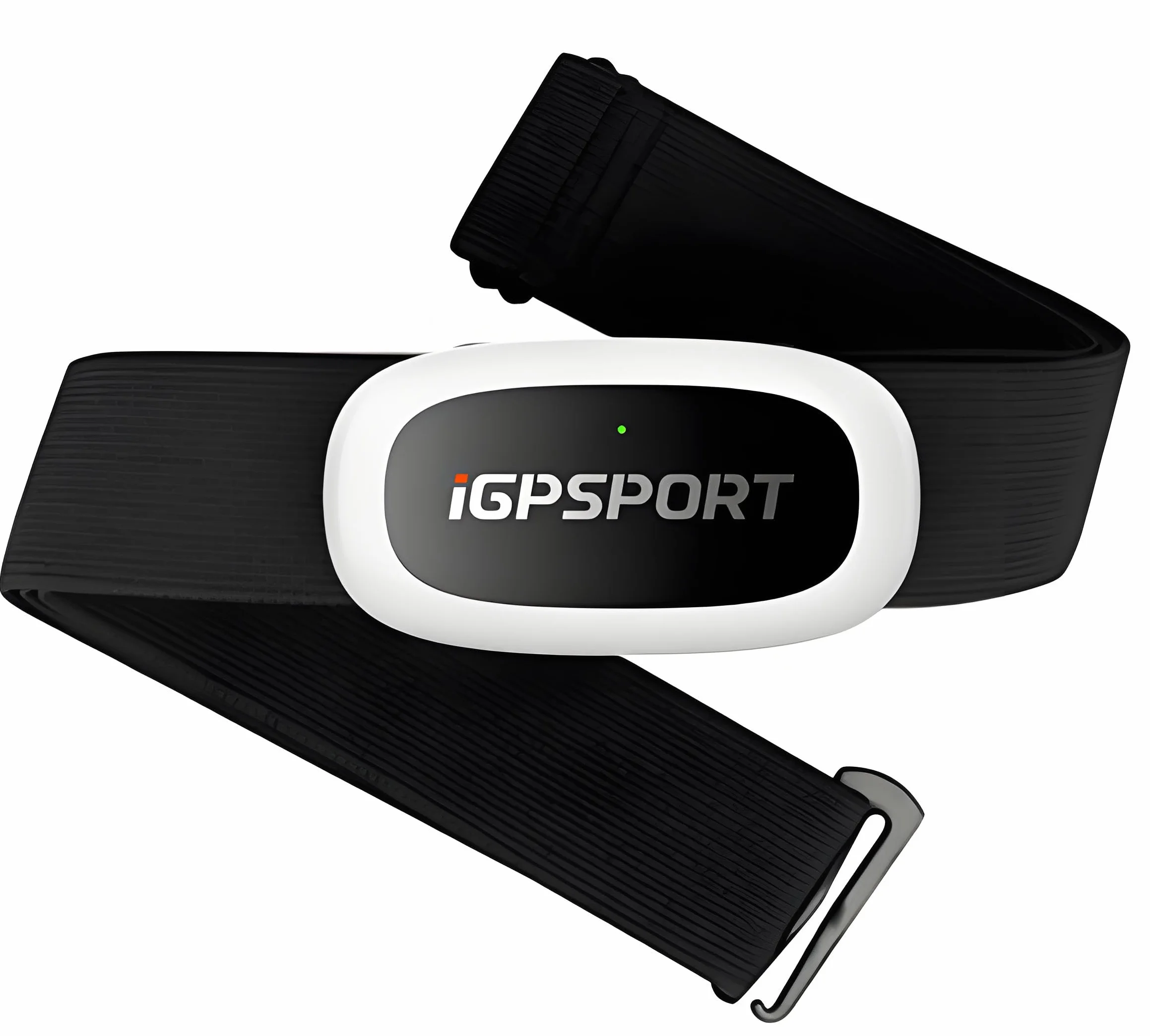 iGPSPORT HR40 Monitor de Frecuencia Cardíaca IPX7 Impermeable Bluetooth ANT+ Correa para el Pecho