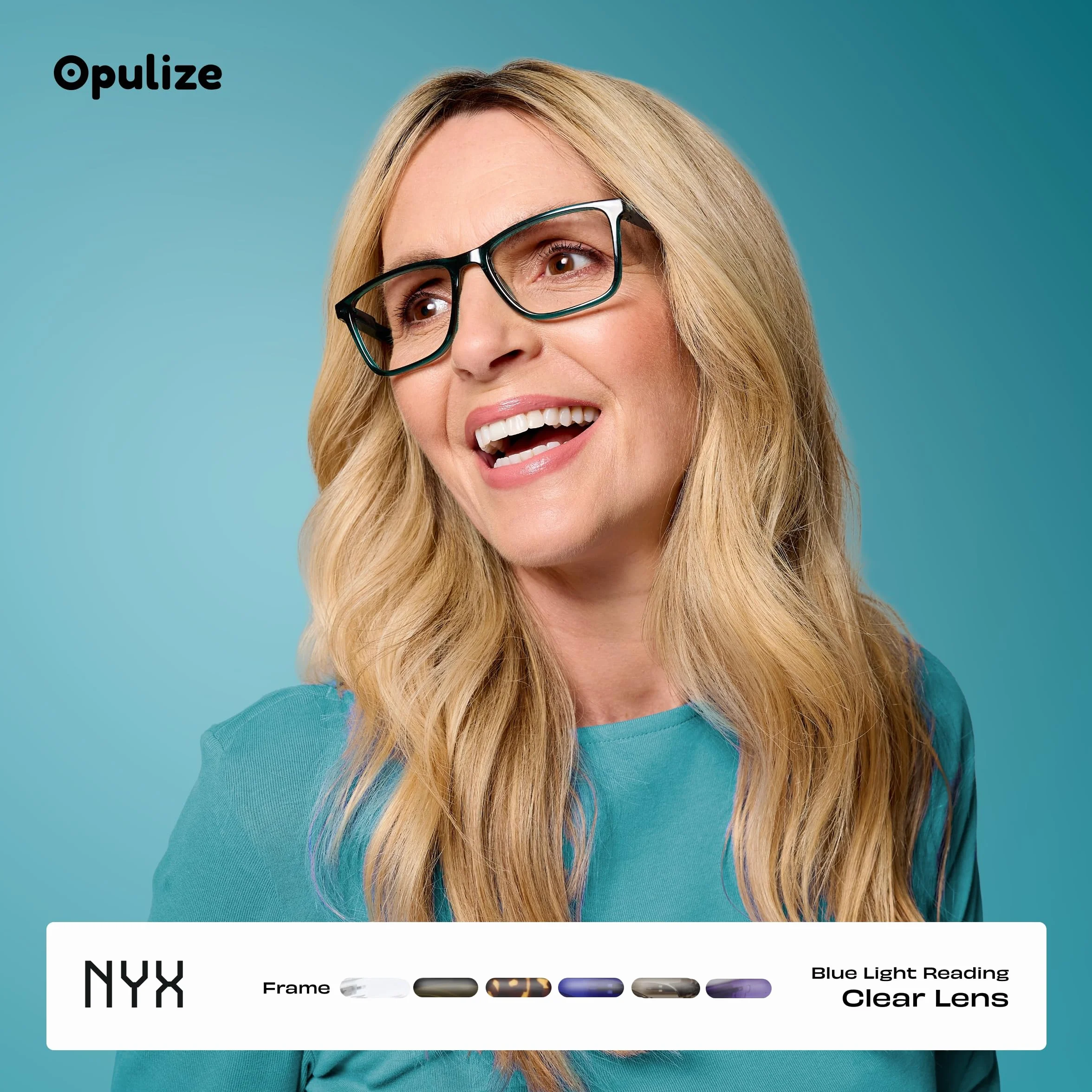 OPULIZE NYX Gafas de Lectura Bloqueo Luz Azul Antideslumbrante Ordenador Protección UV Negro +1,50 Paquete 2
