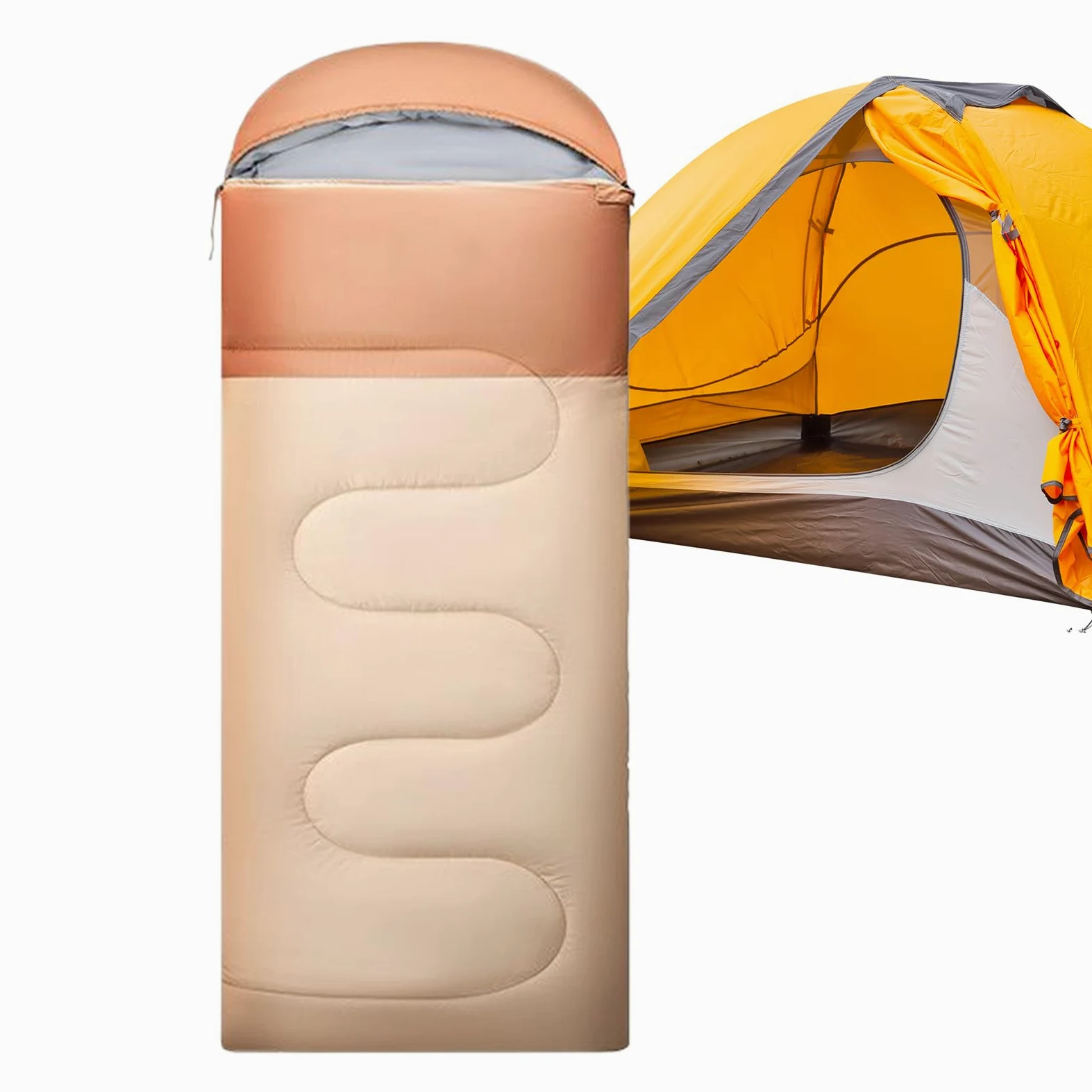 Saco De Dormir Para Camping Equipamiento De Camping Cálido Ligero E | Saco De Dormir Cálido Para Mochileros Adultos Para Actividades De Senderismo Escalada Viajes Por Carretera Y Vacac