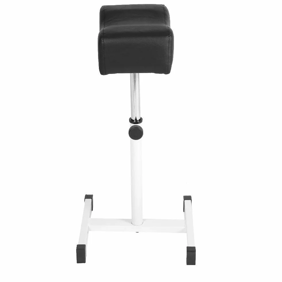 Taburete reposapiés ajustable para pedicura ergonómico salón spa