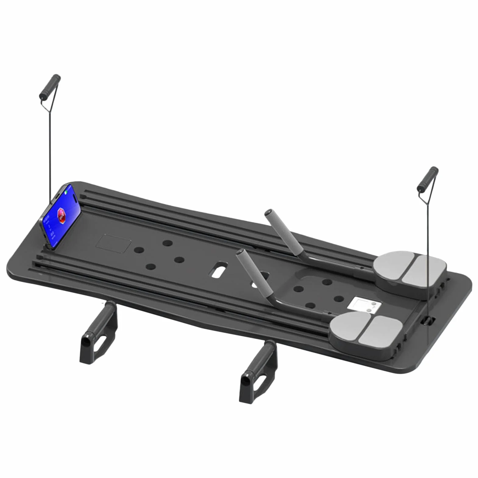 Tabla de ejercicios: equipo de entrenamiento, tabla de ejercicio de pecho y abdominal, rodillo abdominal de alta resistencia, equipo de pilates, equipo de entrenamiento que ahorra espacio para mujeres