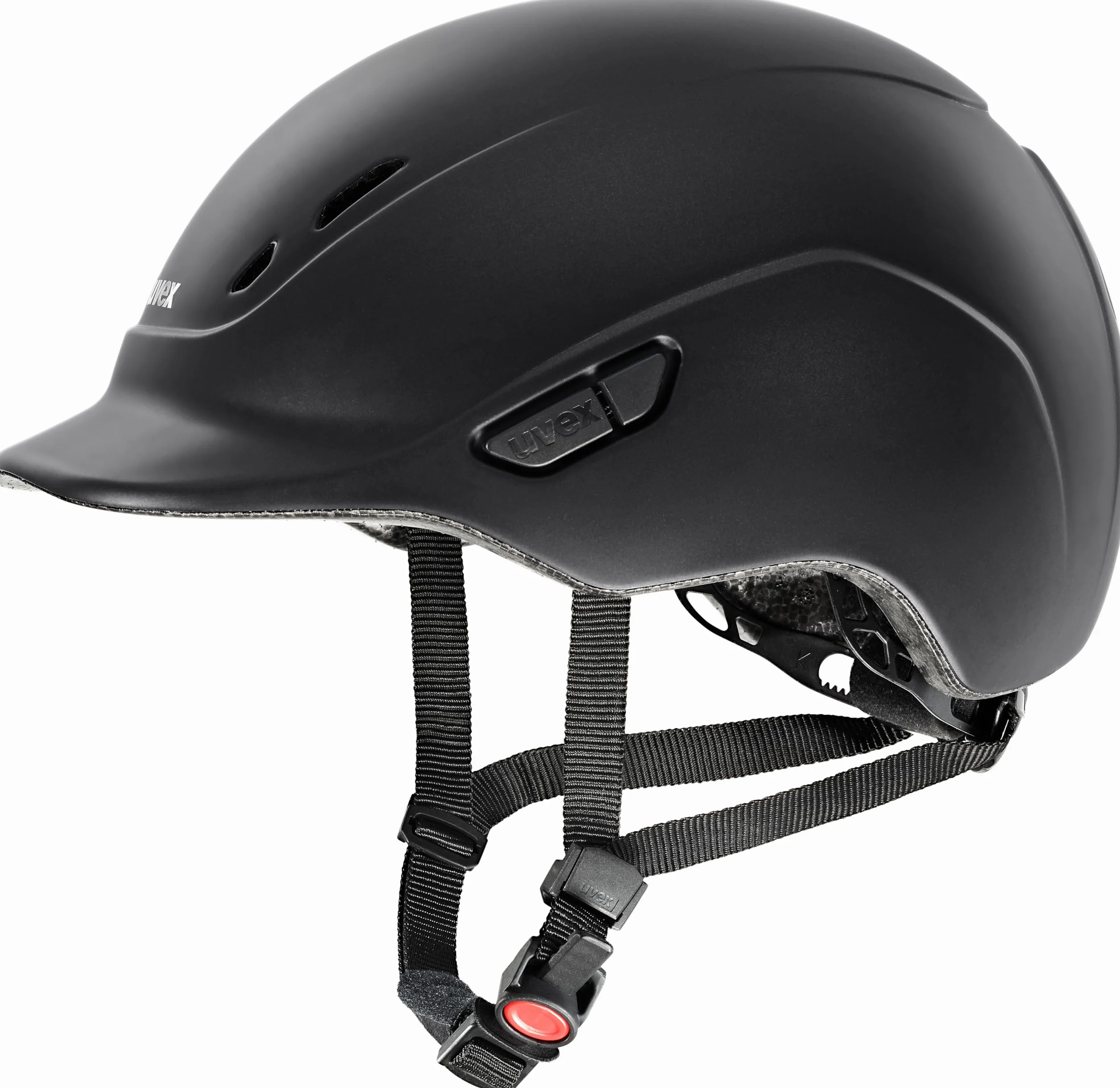 uvex kidoxx – Casco de equitación Infantil Ligero con Ajuste Individual y ventilación óptima